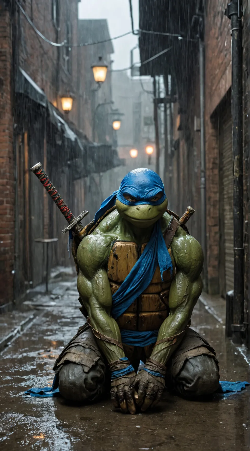 ai character: Leonardo background