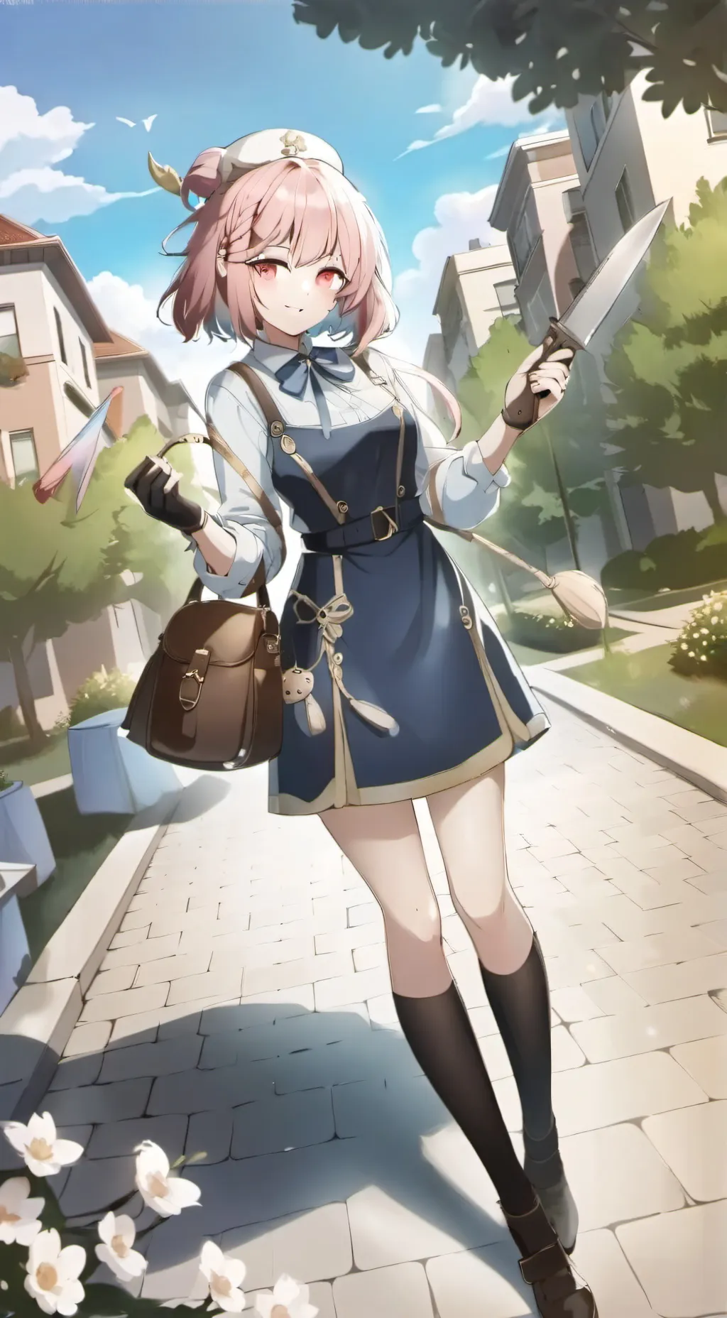 ai character: Eviltines Day  background