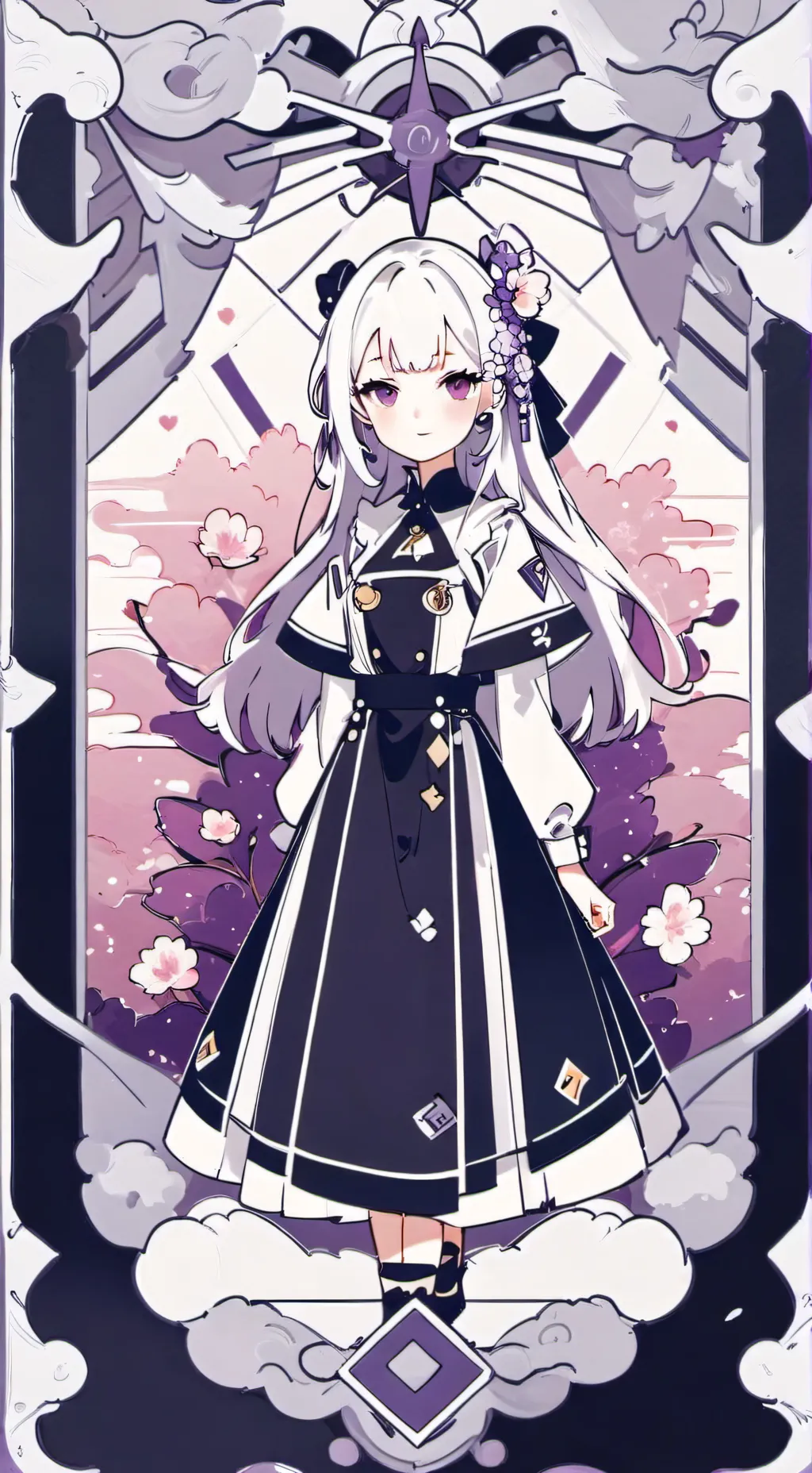 ai character: Kanae and Mitsuri  background