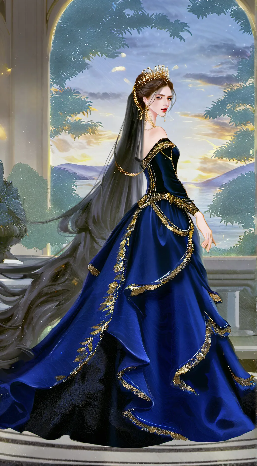 ai character: Kira background