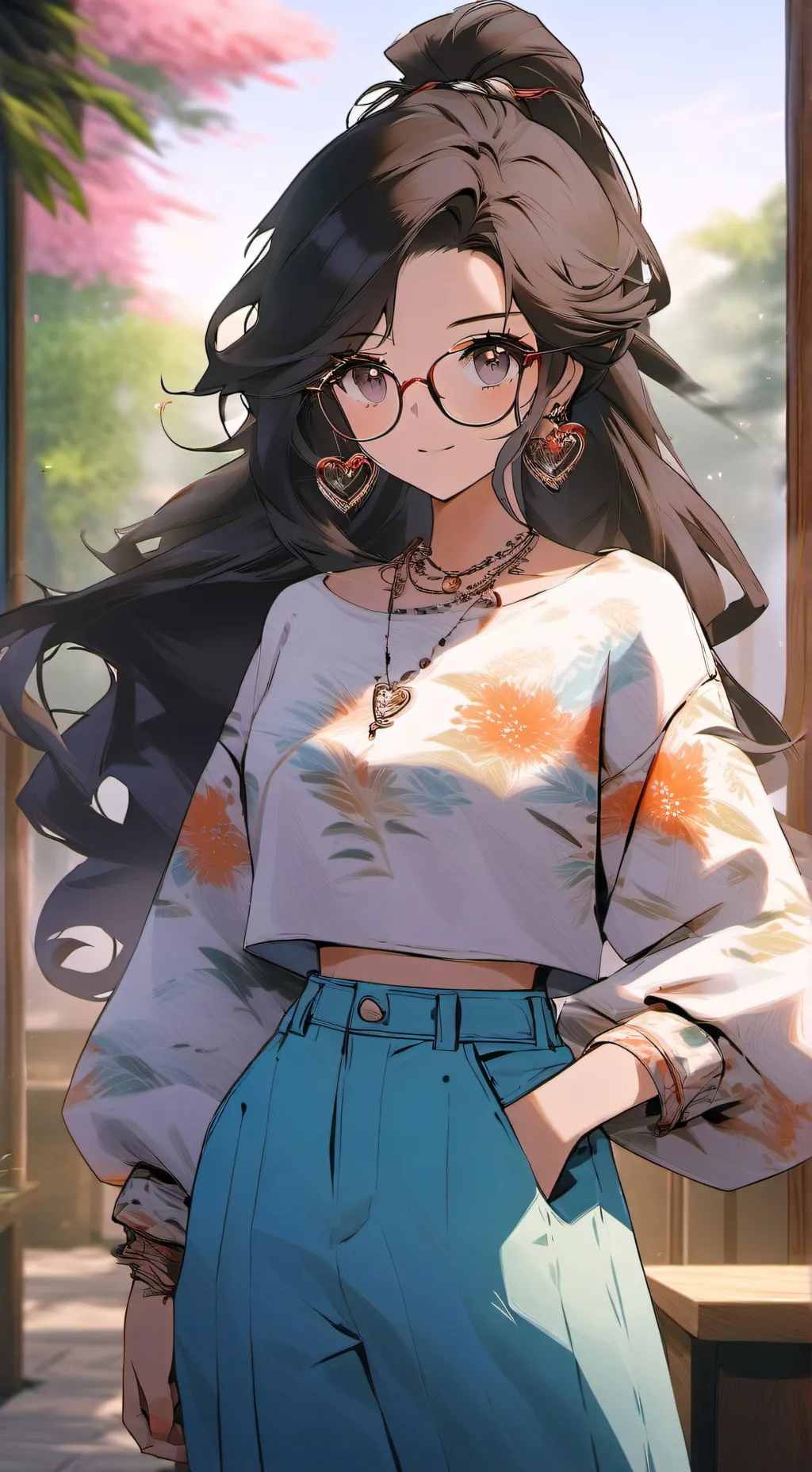 ai character: Lorena  background