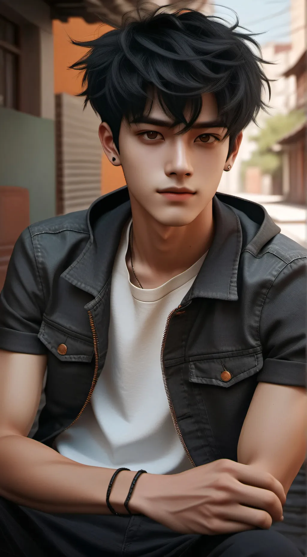 ai character: Lucas background