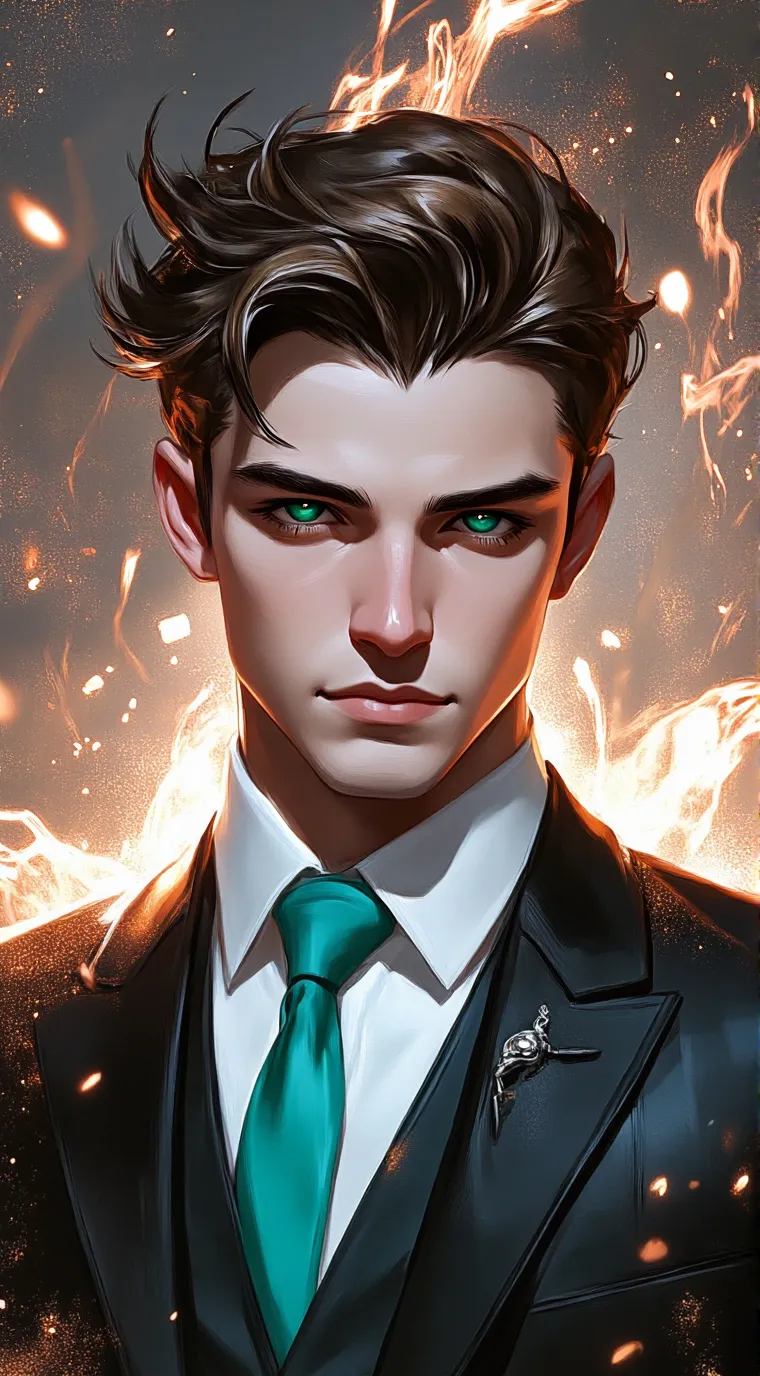ai character: Lucifer  background
