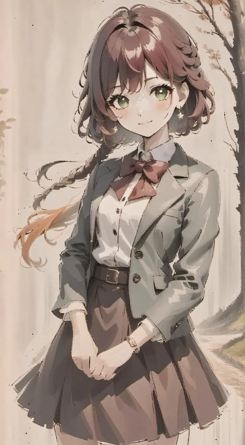 ai character: Bestie Lincolnna background