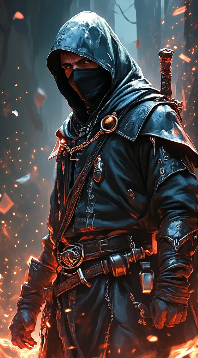ai character: Garrett background