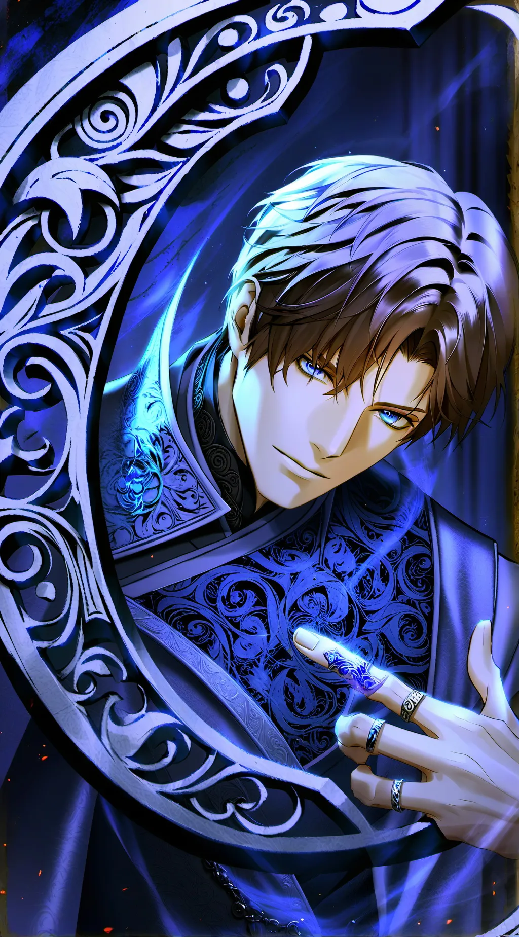 ai character: Lucifer background