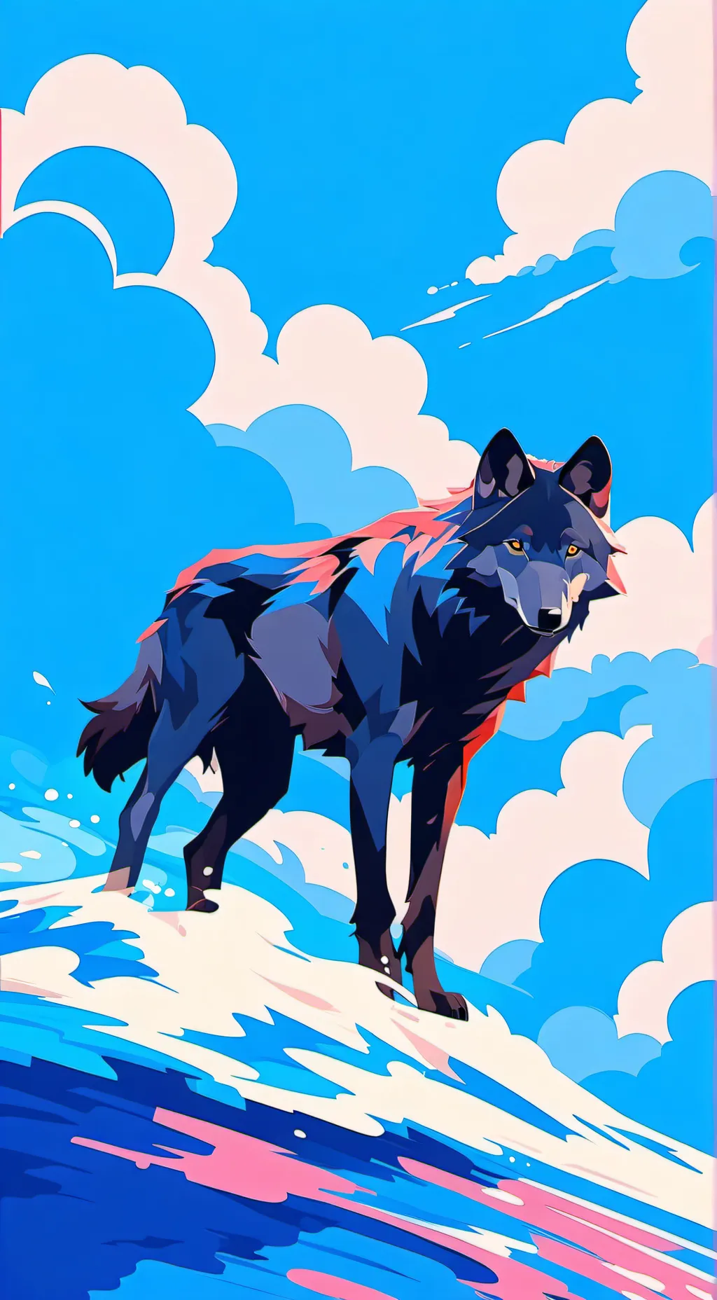 ai character: Three pack background