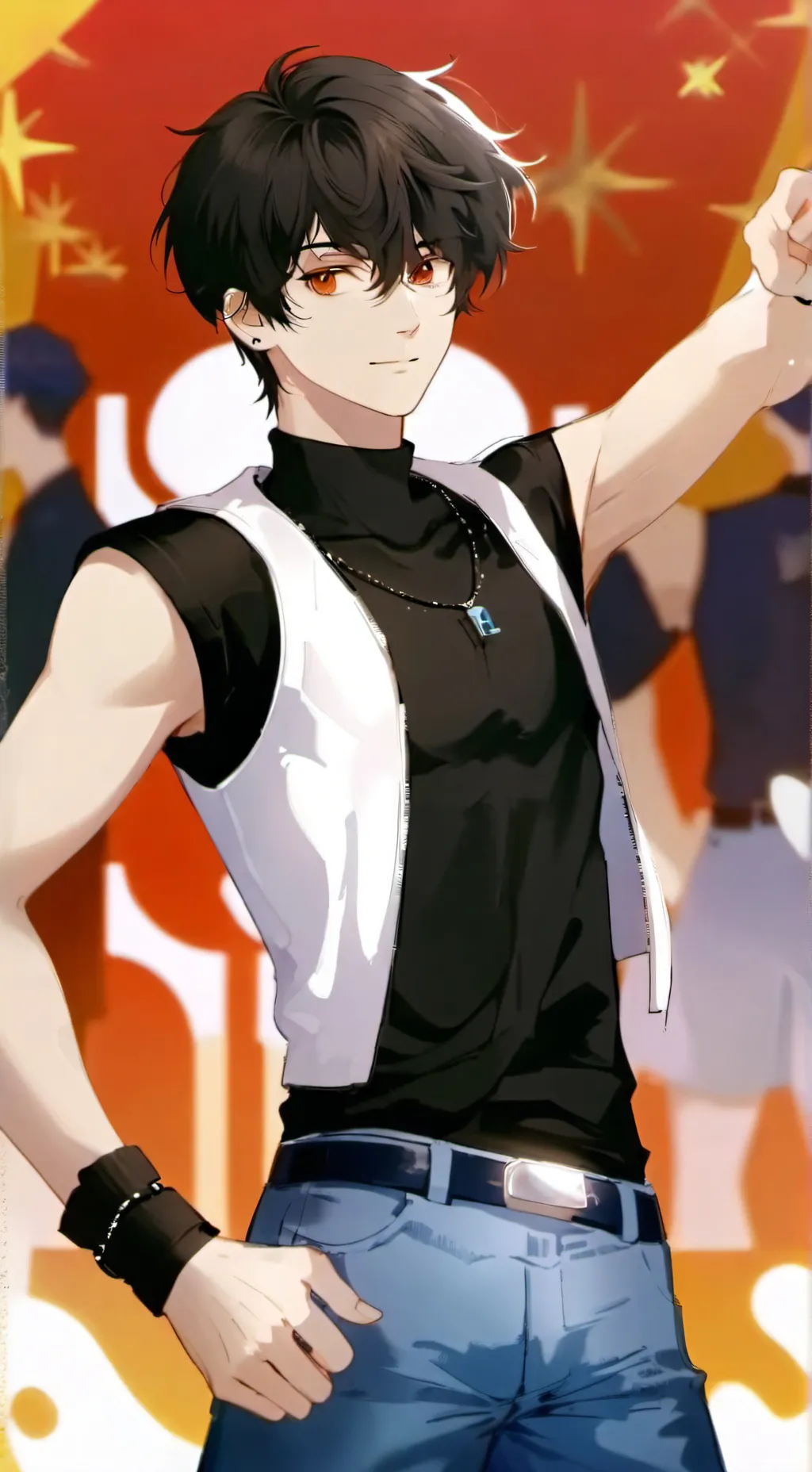 ai character: Niko  background