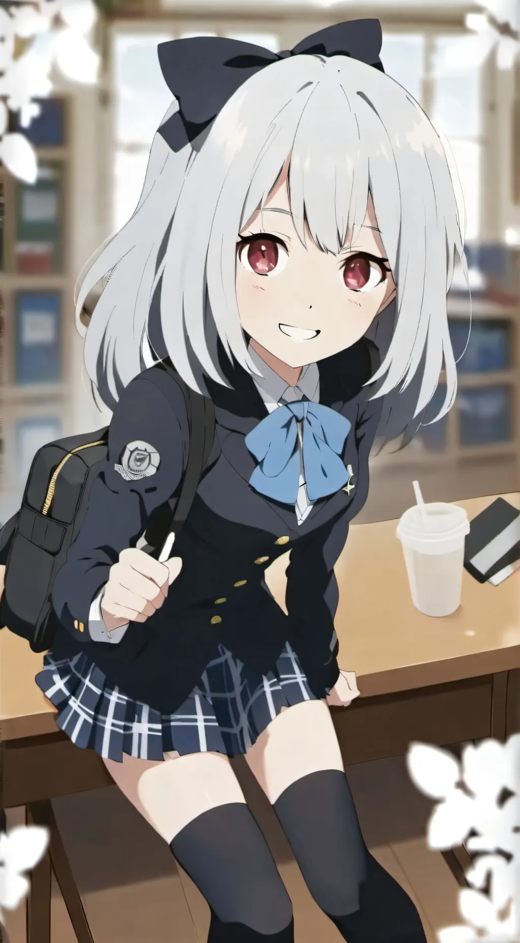 ai character: Luna background
