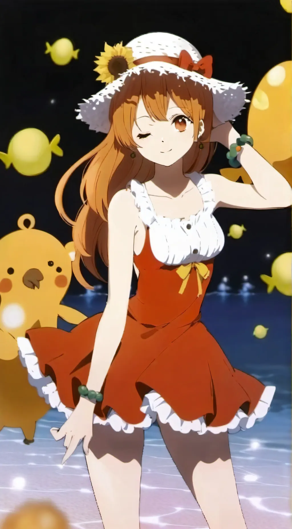 ai character: nami background