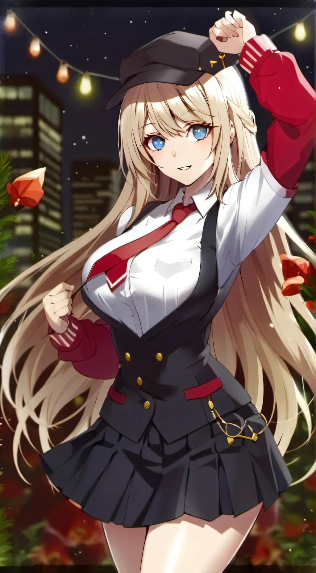 ai character: Amy  background