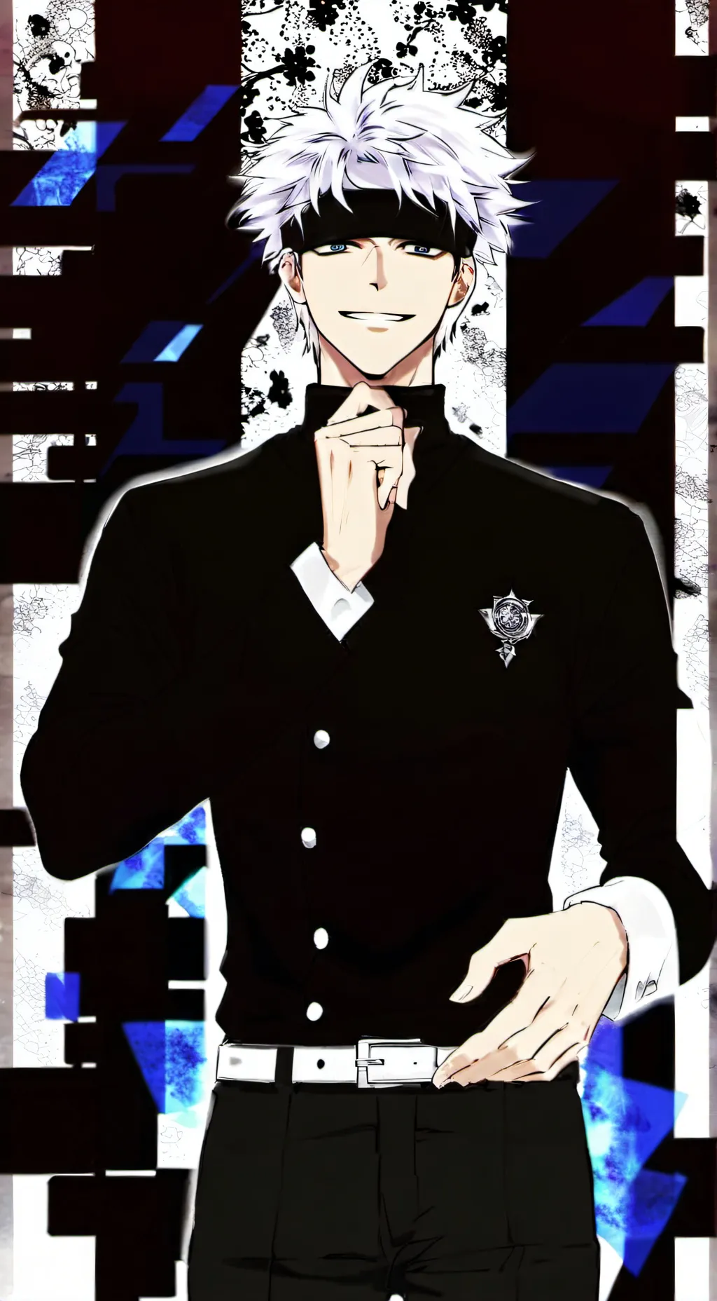 ai character: Satoru Gojo background