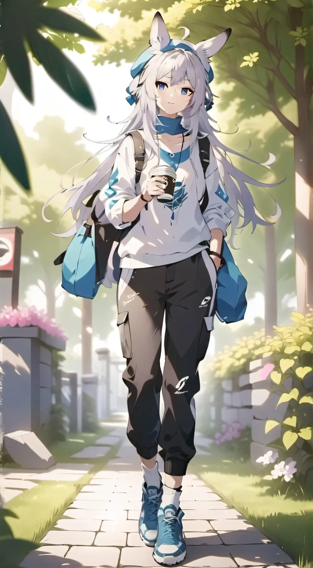 ai character: ✓Bêlęn✓ background
