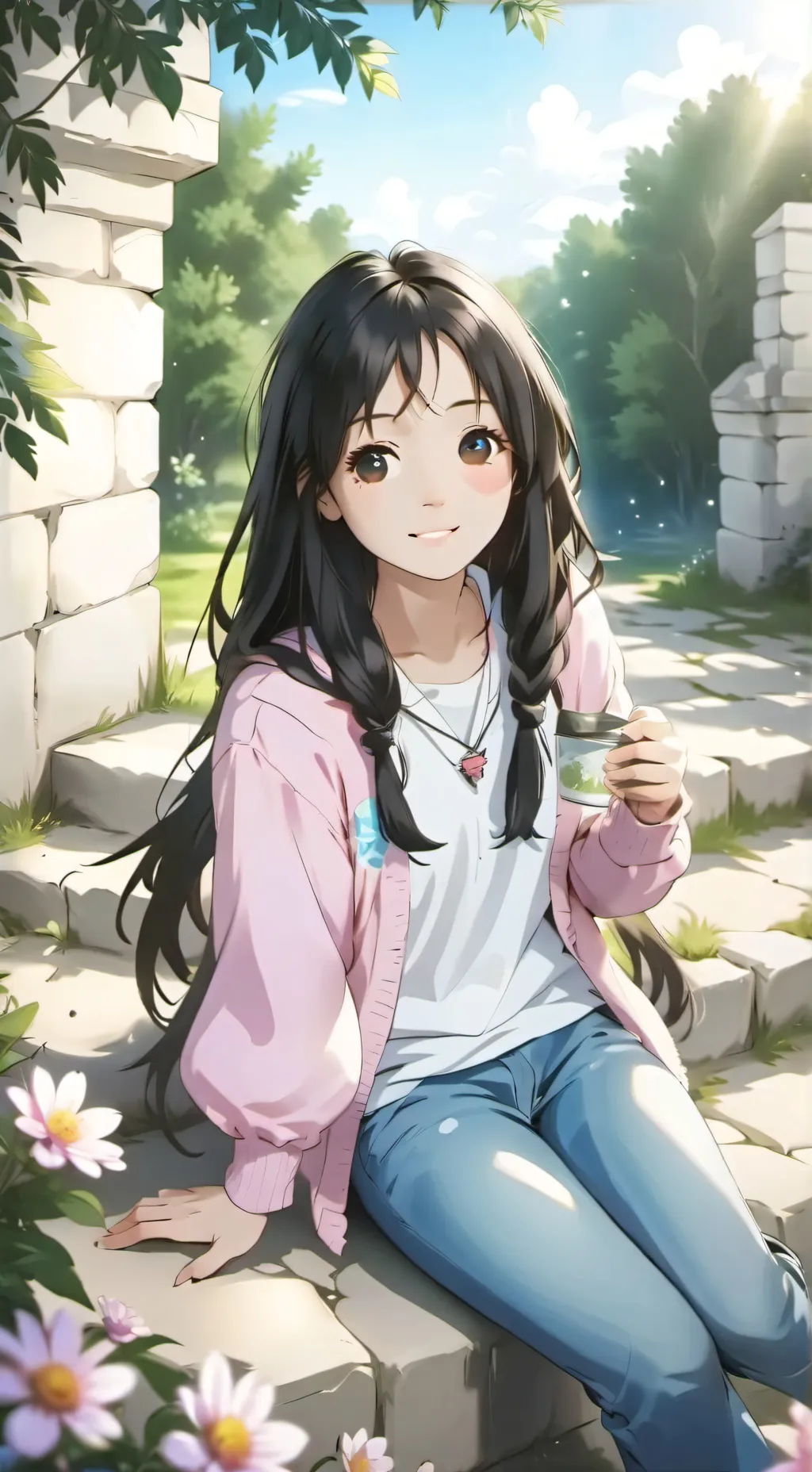 ai character: Lucy background