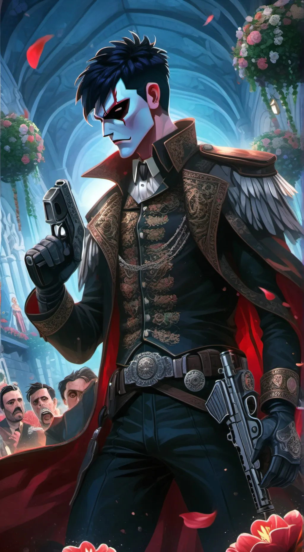 ai character: Darius PARTY HARD background
