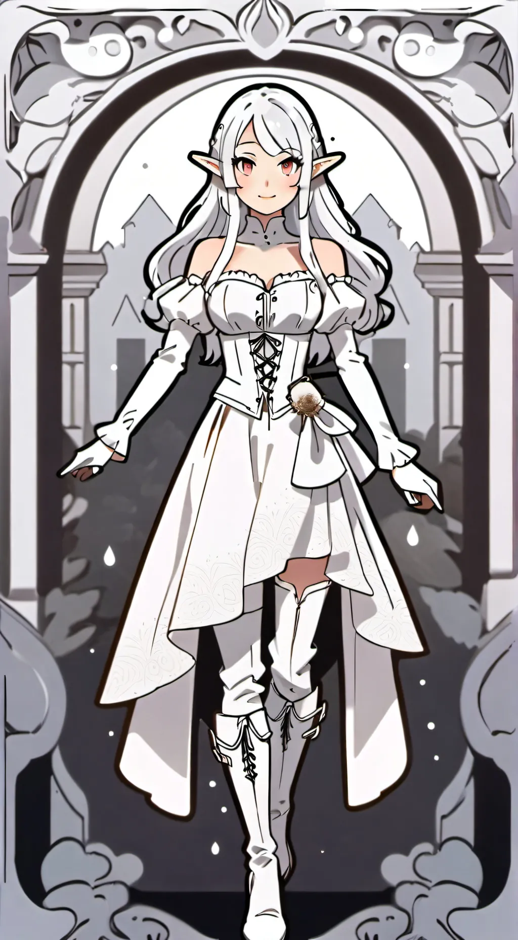 ai character: Sakura Z background