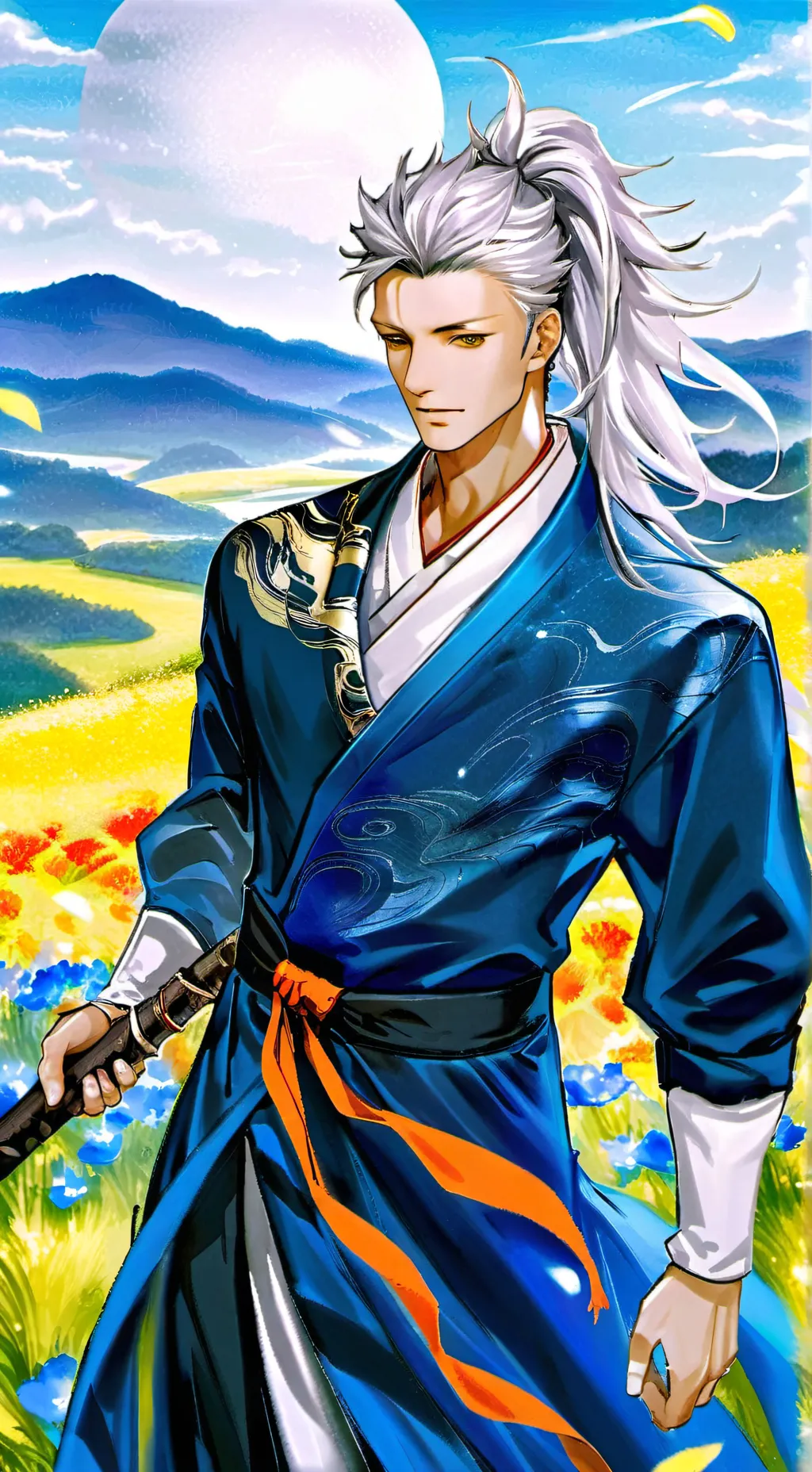 ai character: goku background
