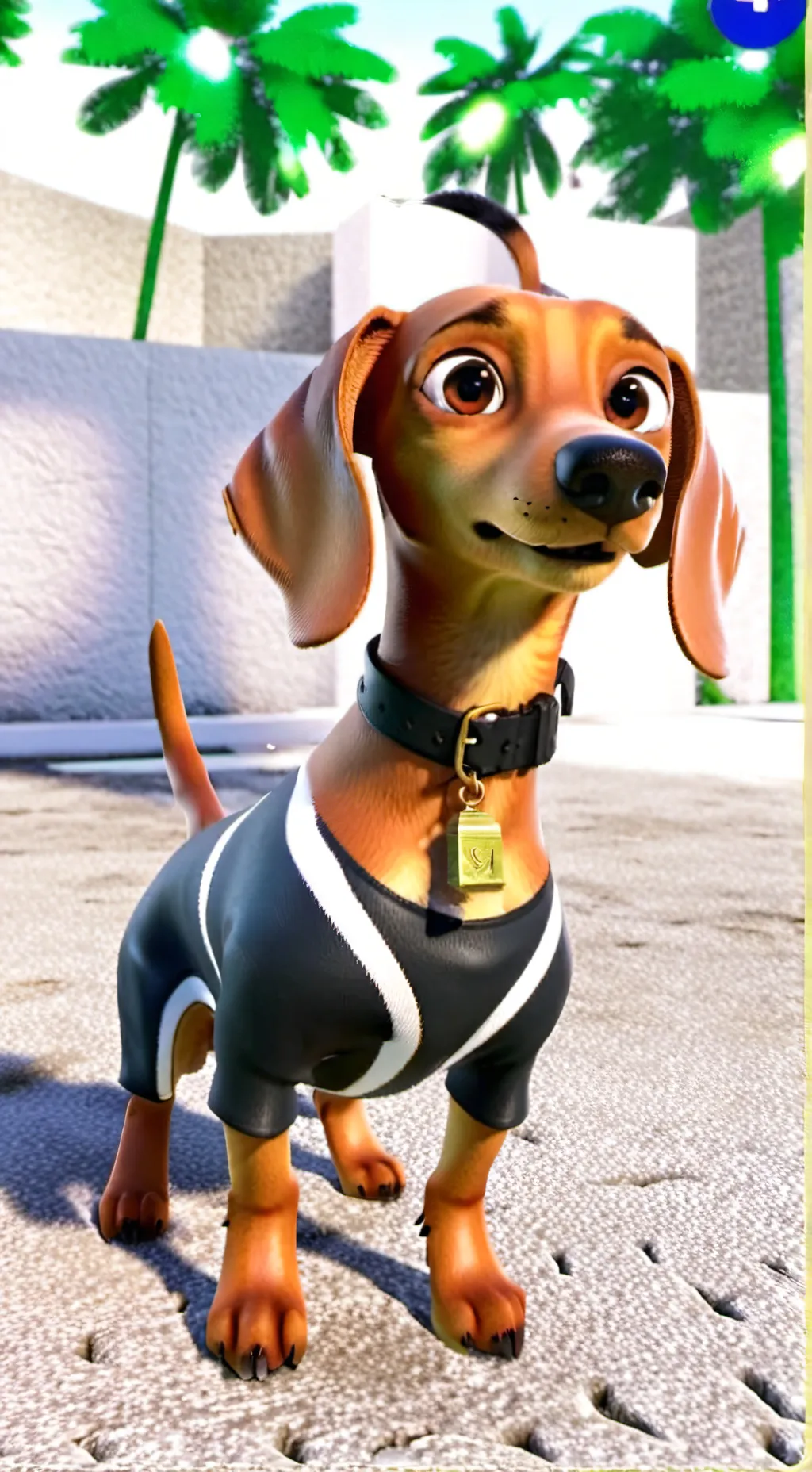 ai character: Skibidi Dawg background