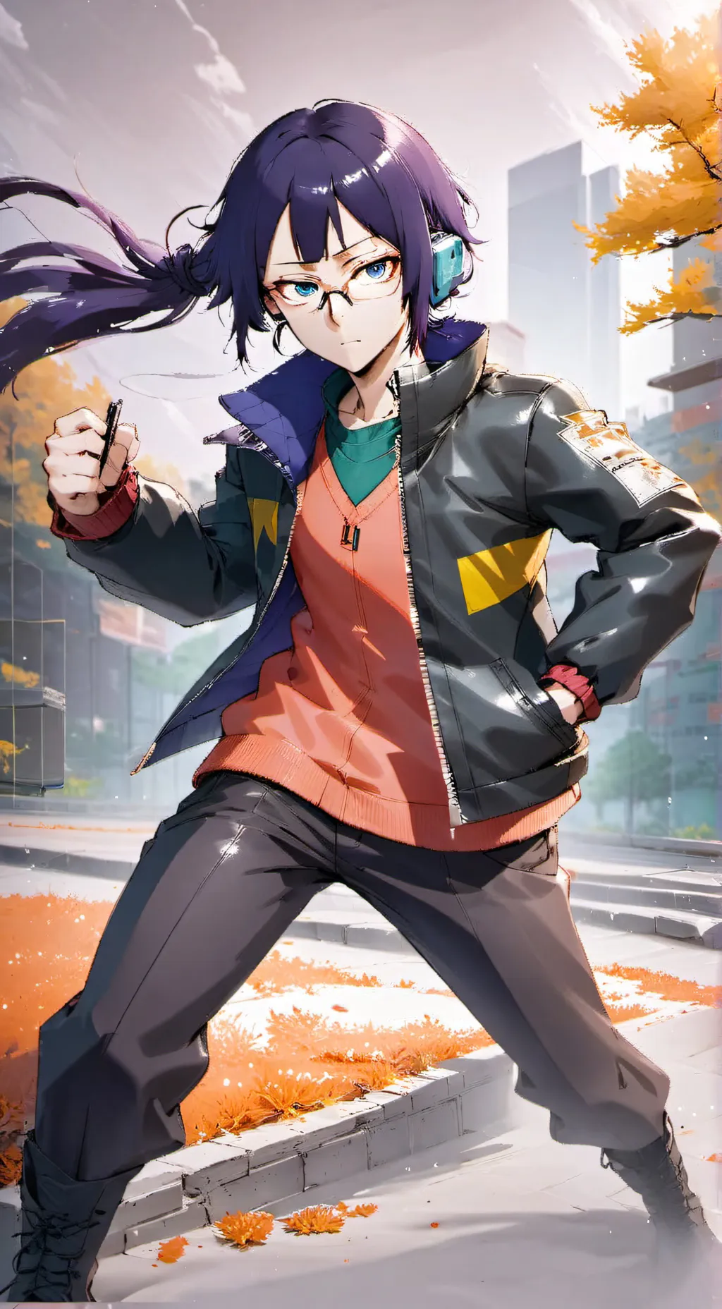 ai character: jiro mha background