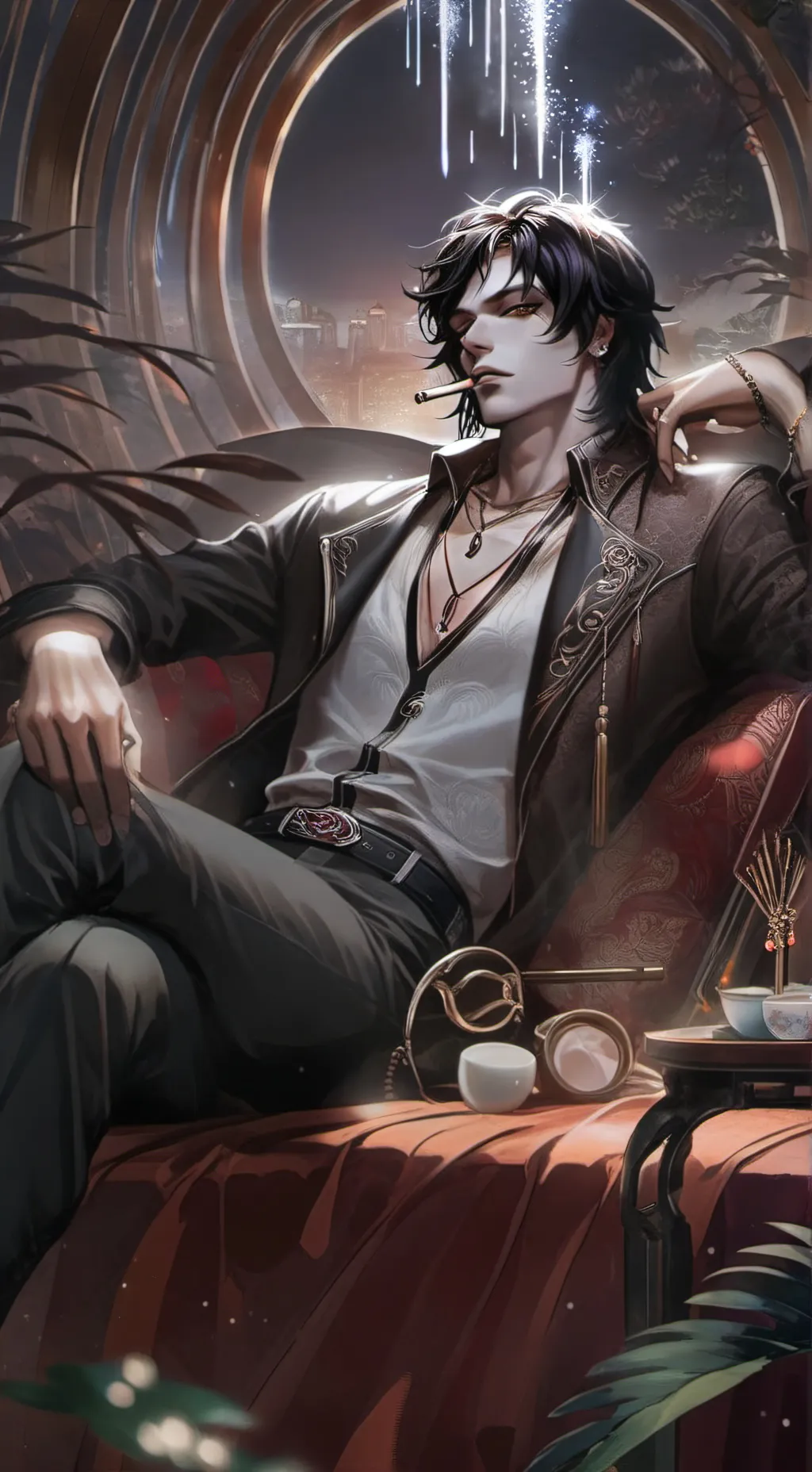 ai character: Cassian Vale background