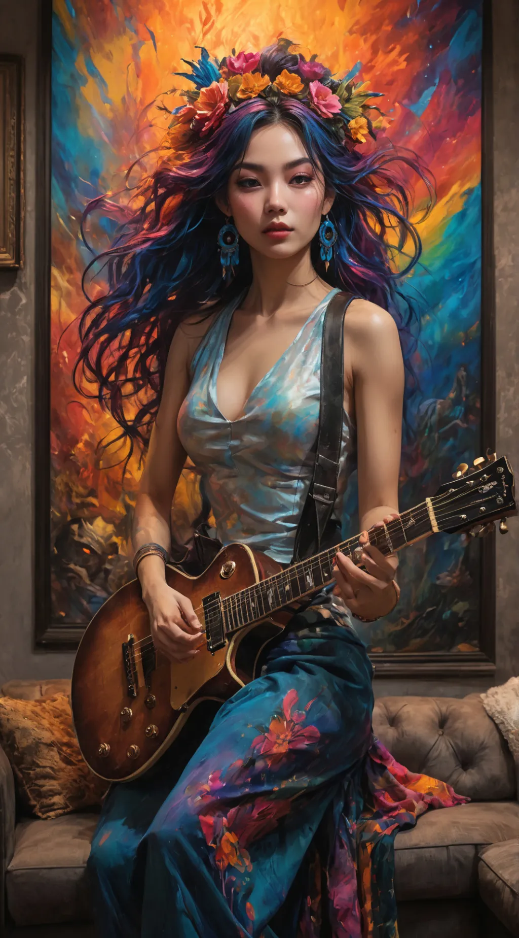 ai character: Florence background