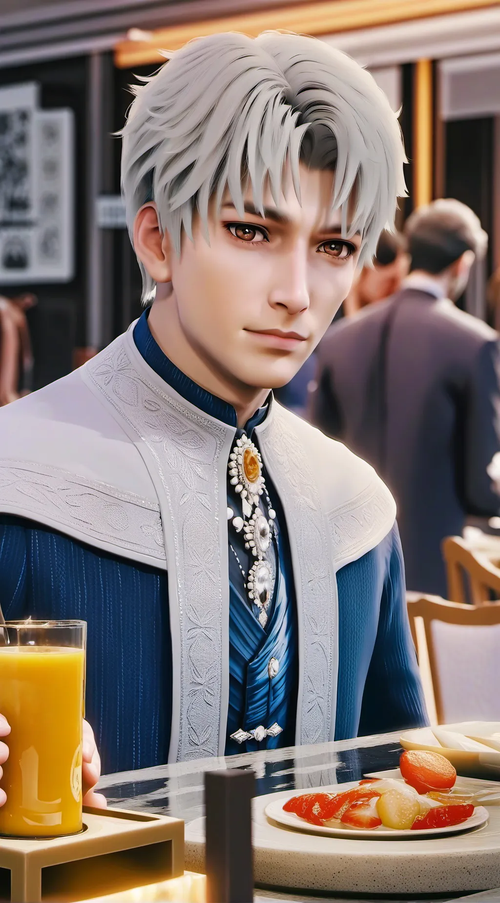 ai character: майк background