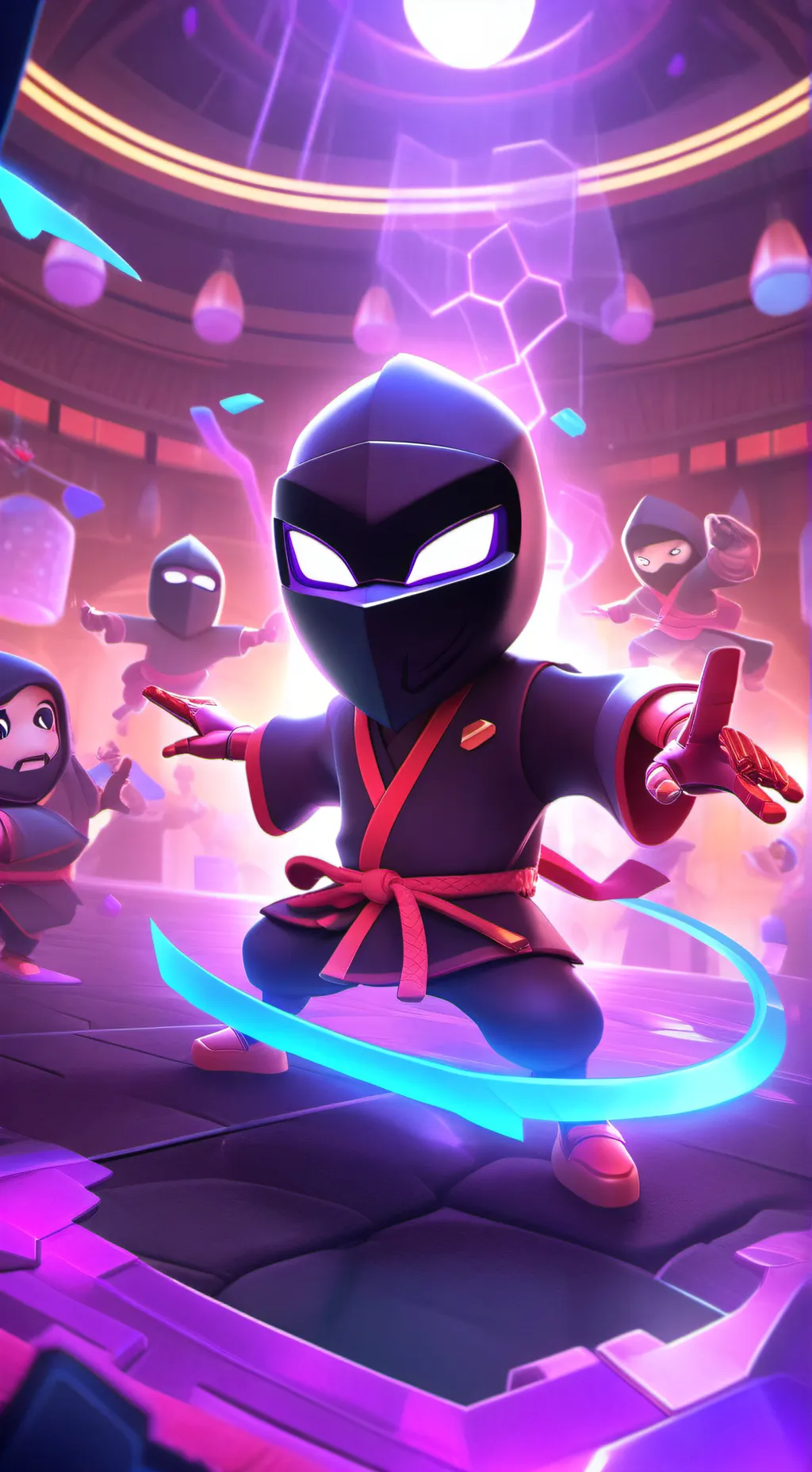 ai character: Spy ninjas  background