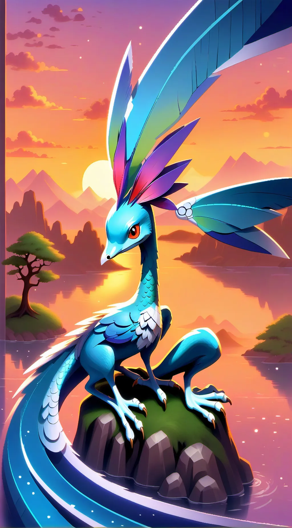 ai character: H2O delirious  background