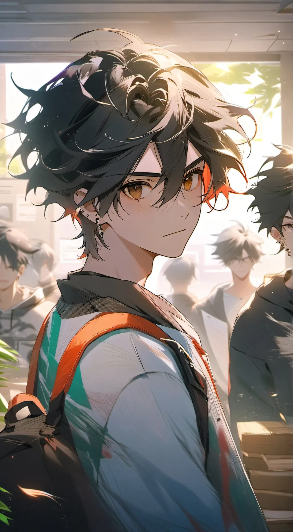 ai character: Ryan  background