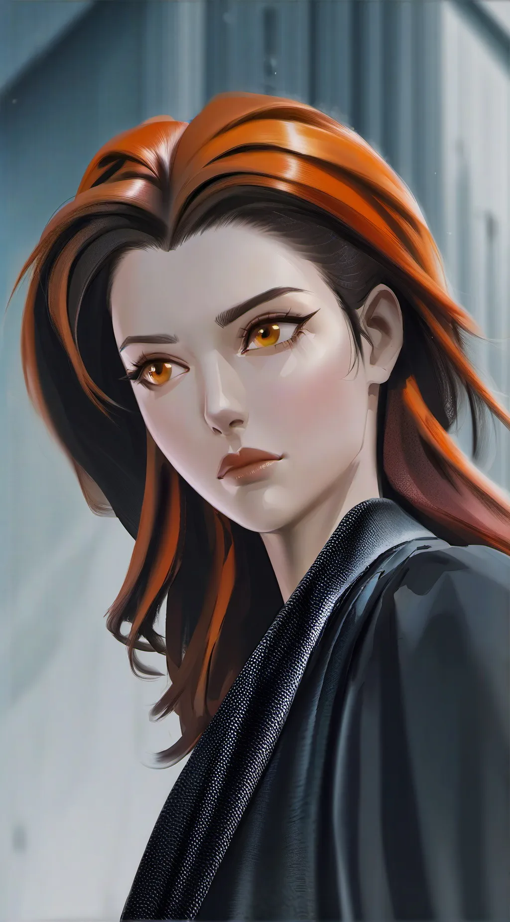 ai character: Orange-Haired Rival background