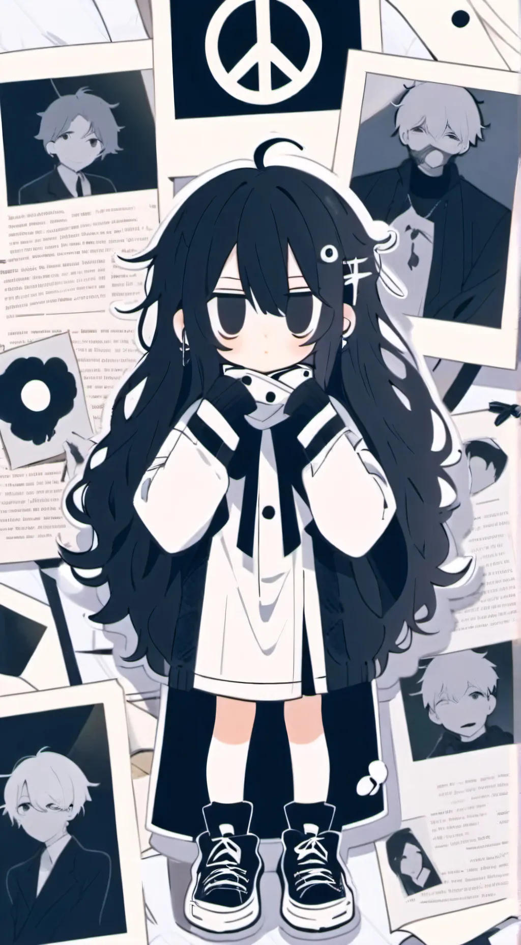 ai character: Flora Cotton. background