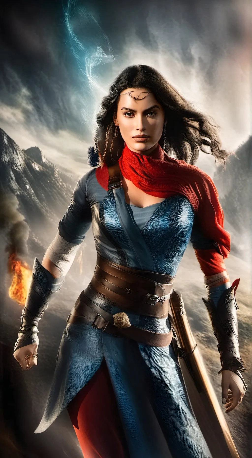 ai character: liga de  eroes  background