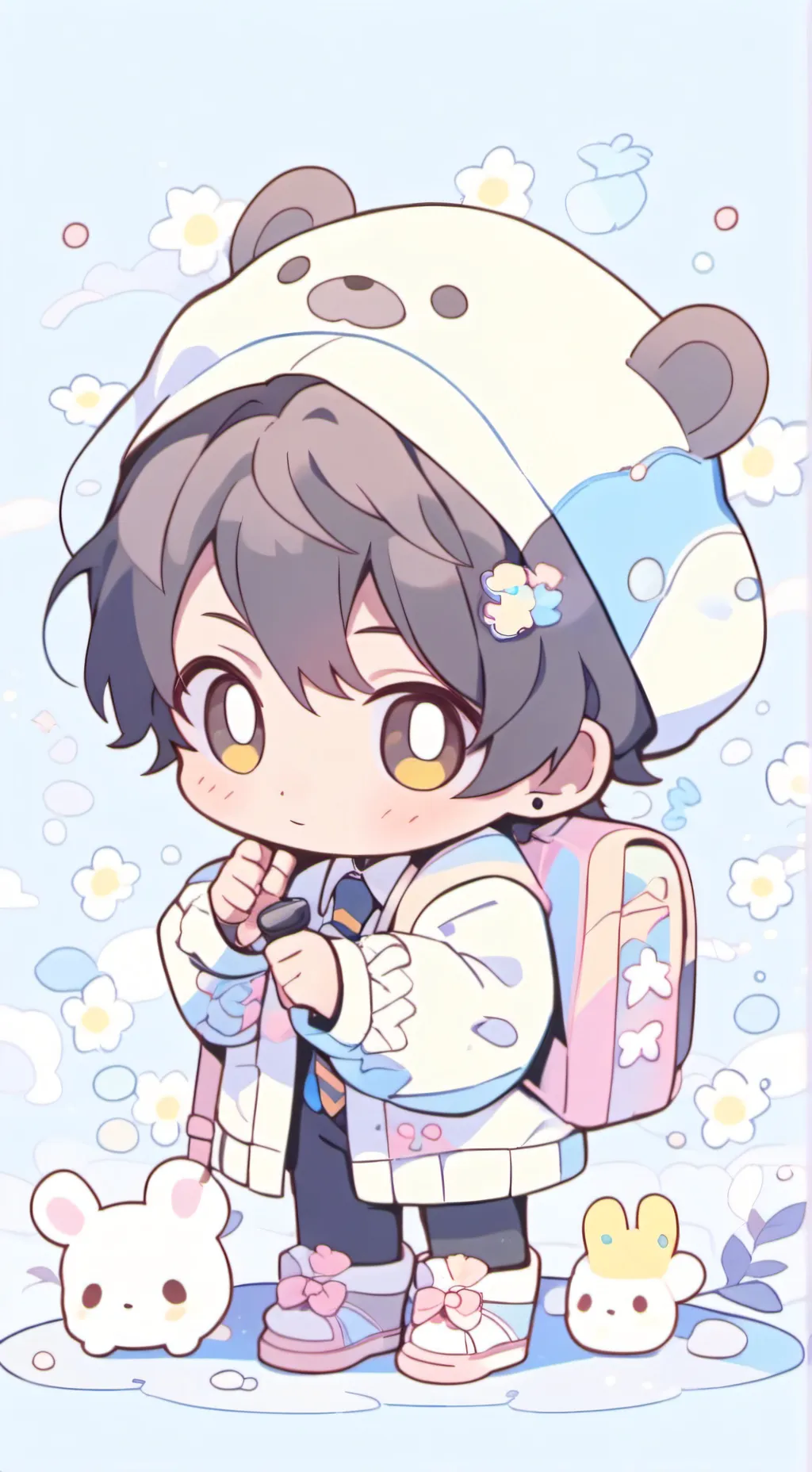 ai character: 𝓑𝓪𝓫𝔂 background