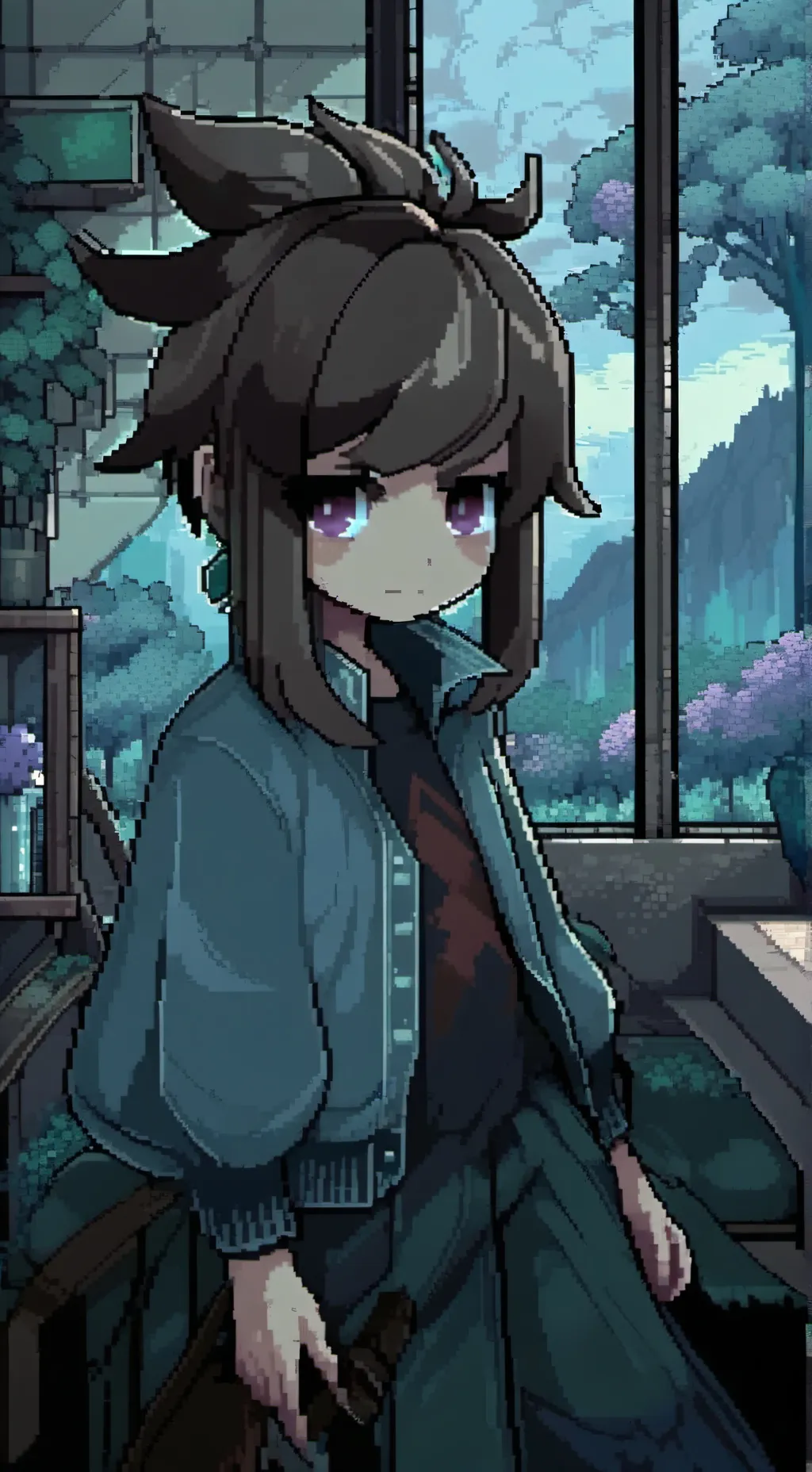 ai character: Mikado background