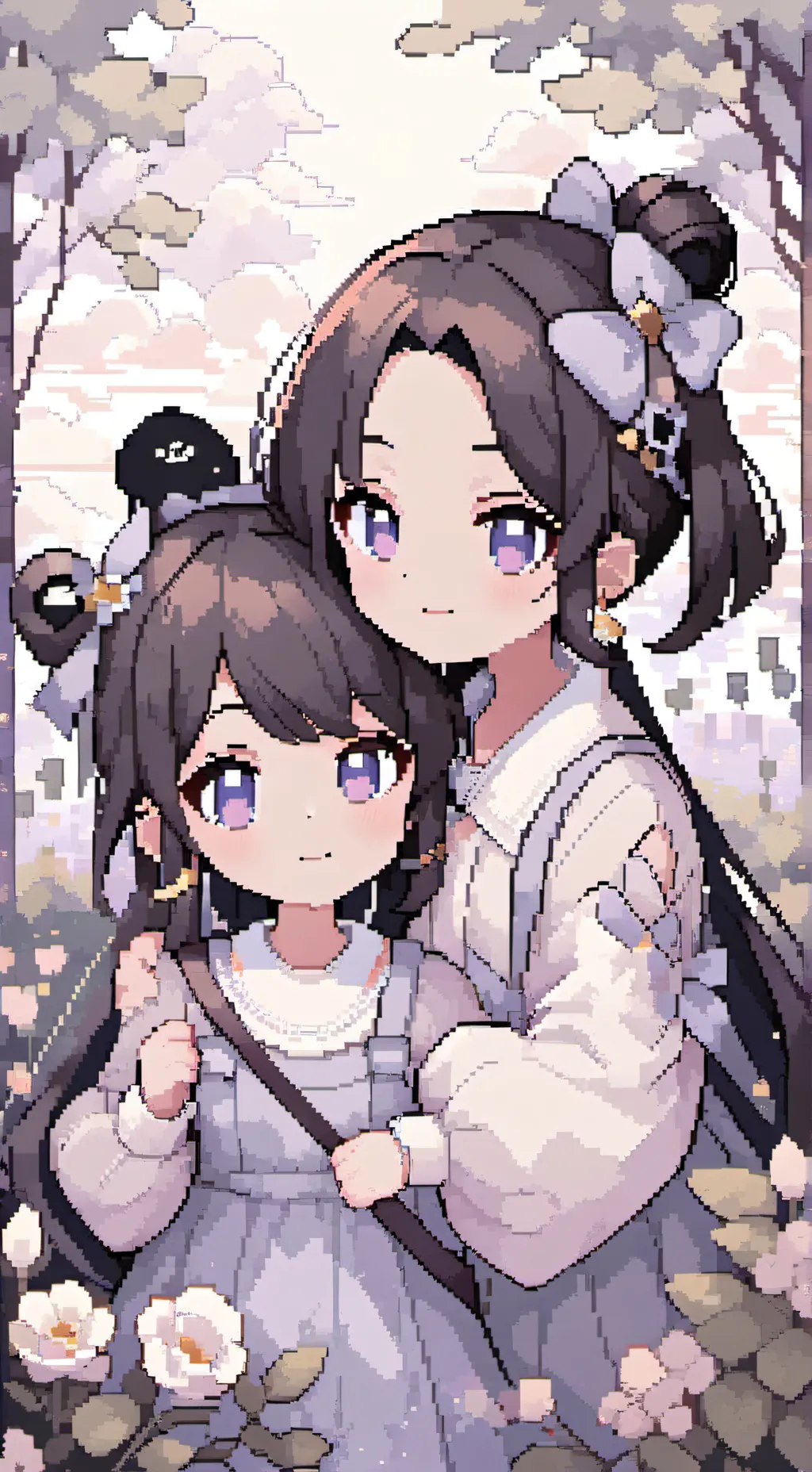 ai character: Kinsley and Halee background