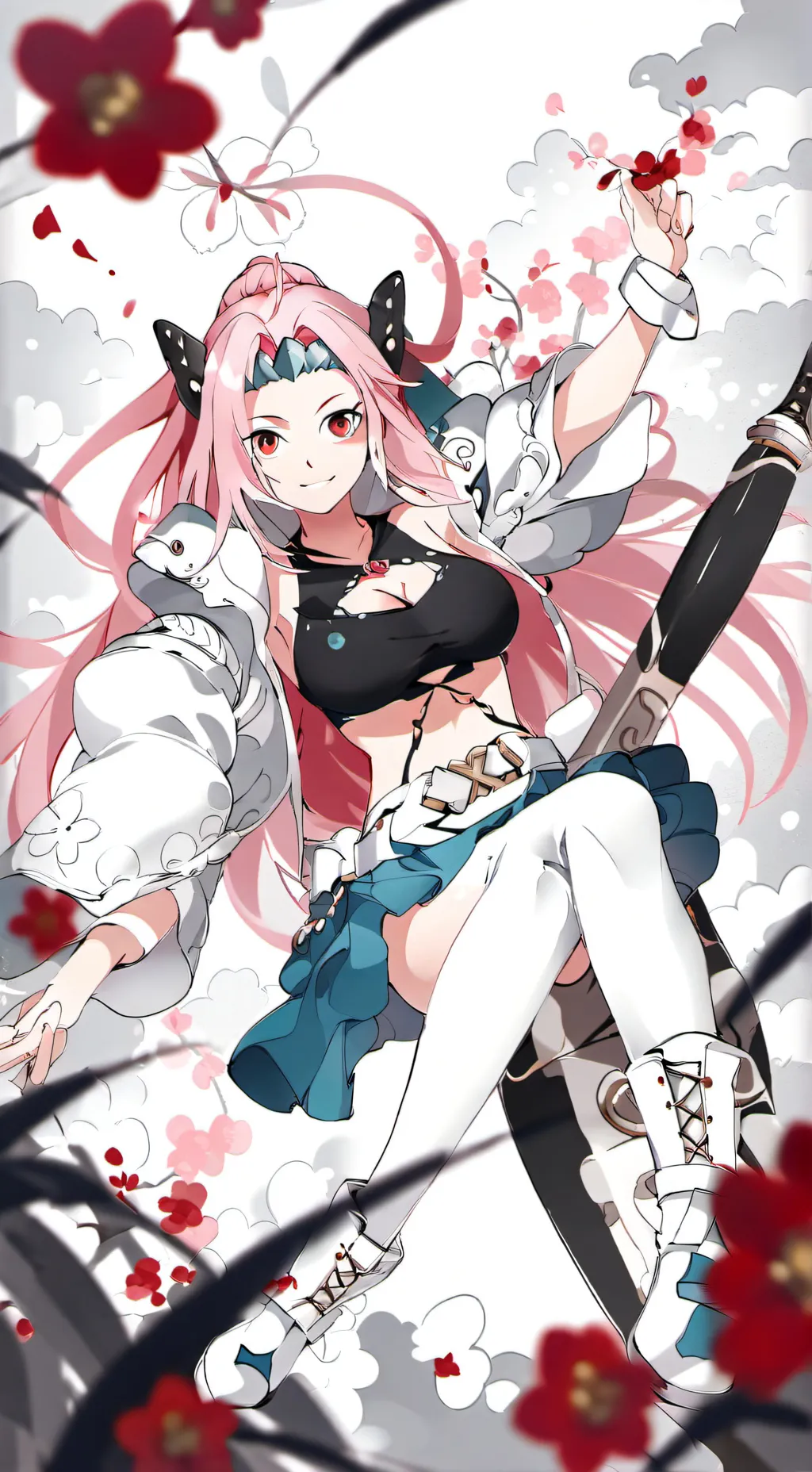 ai character: Ninja Academy  background