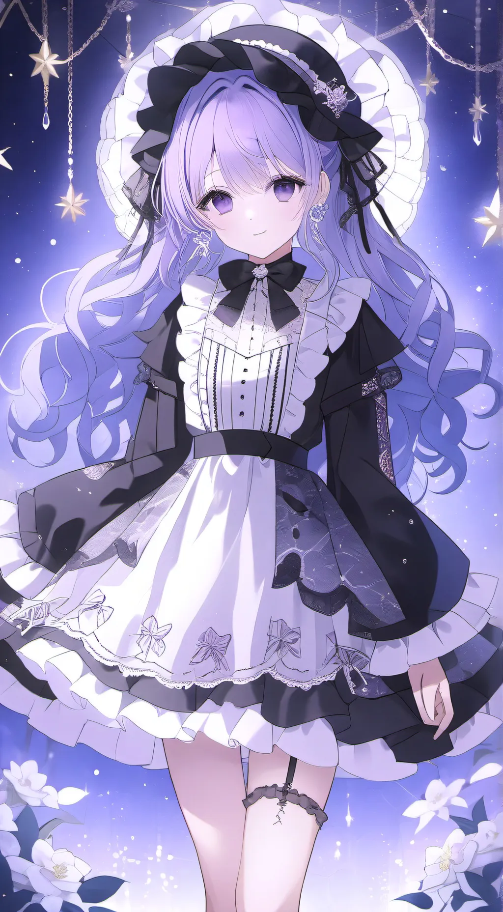 ai character: Aurora background