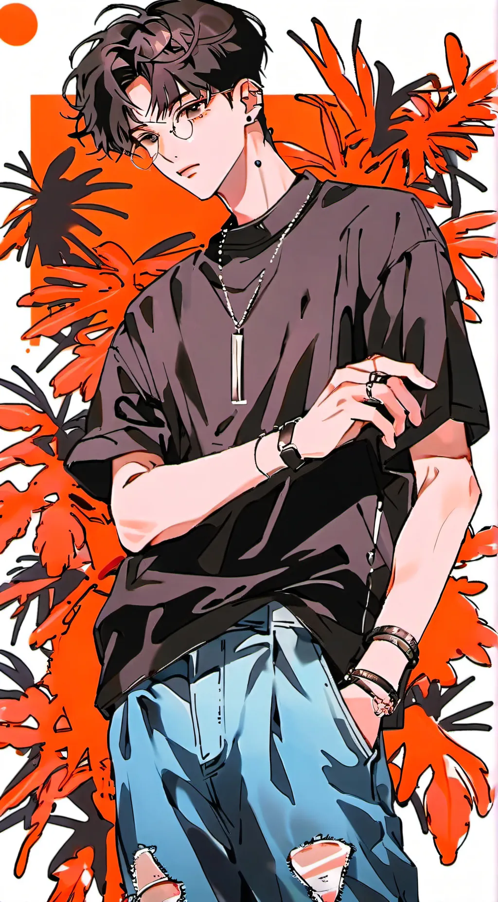 ai character: 🕷± 🕸 SHANG 🕸 ±🕷 background