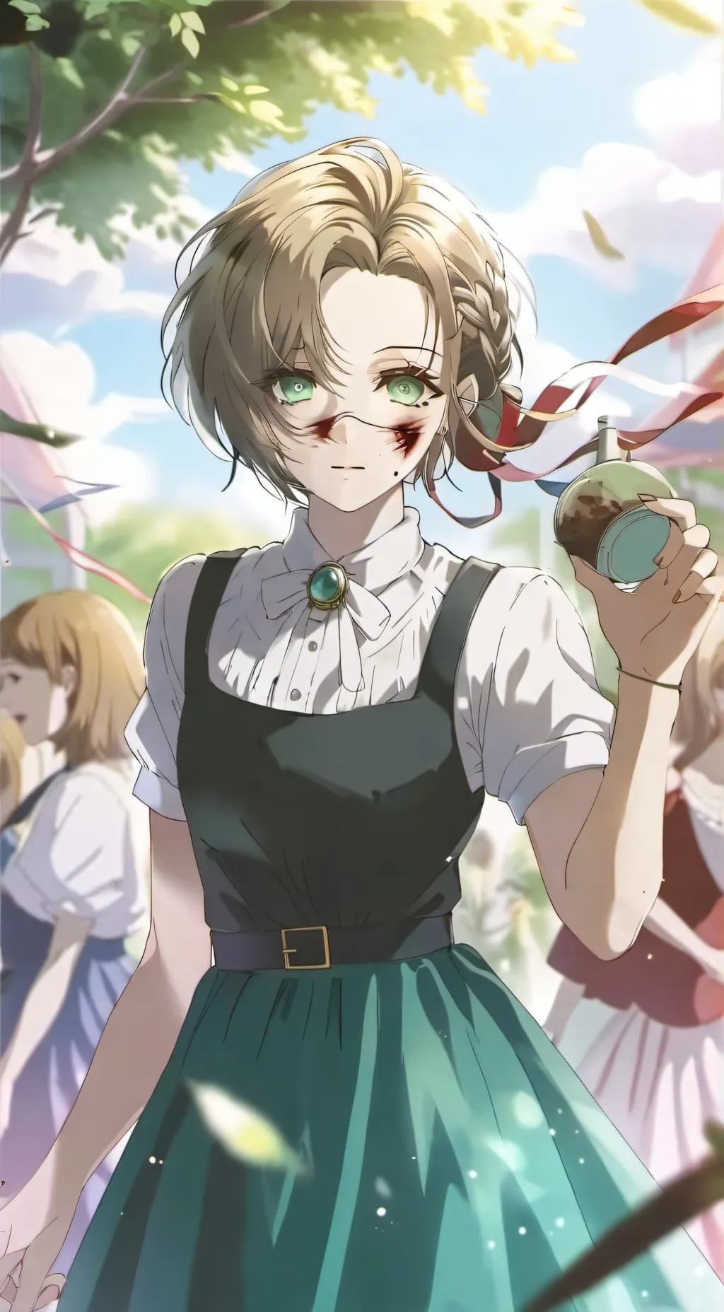 ai character: Tyrant virus background