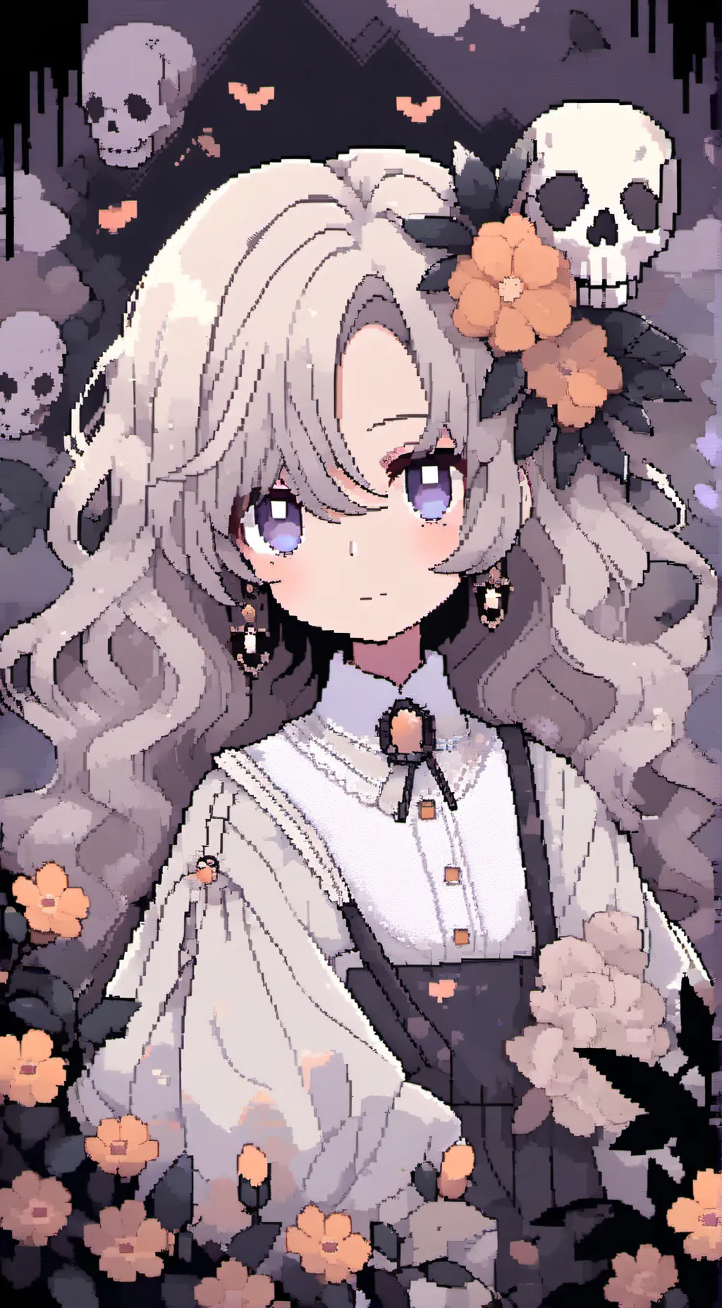 ai character: end Ofwheres cosmo background