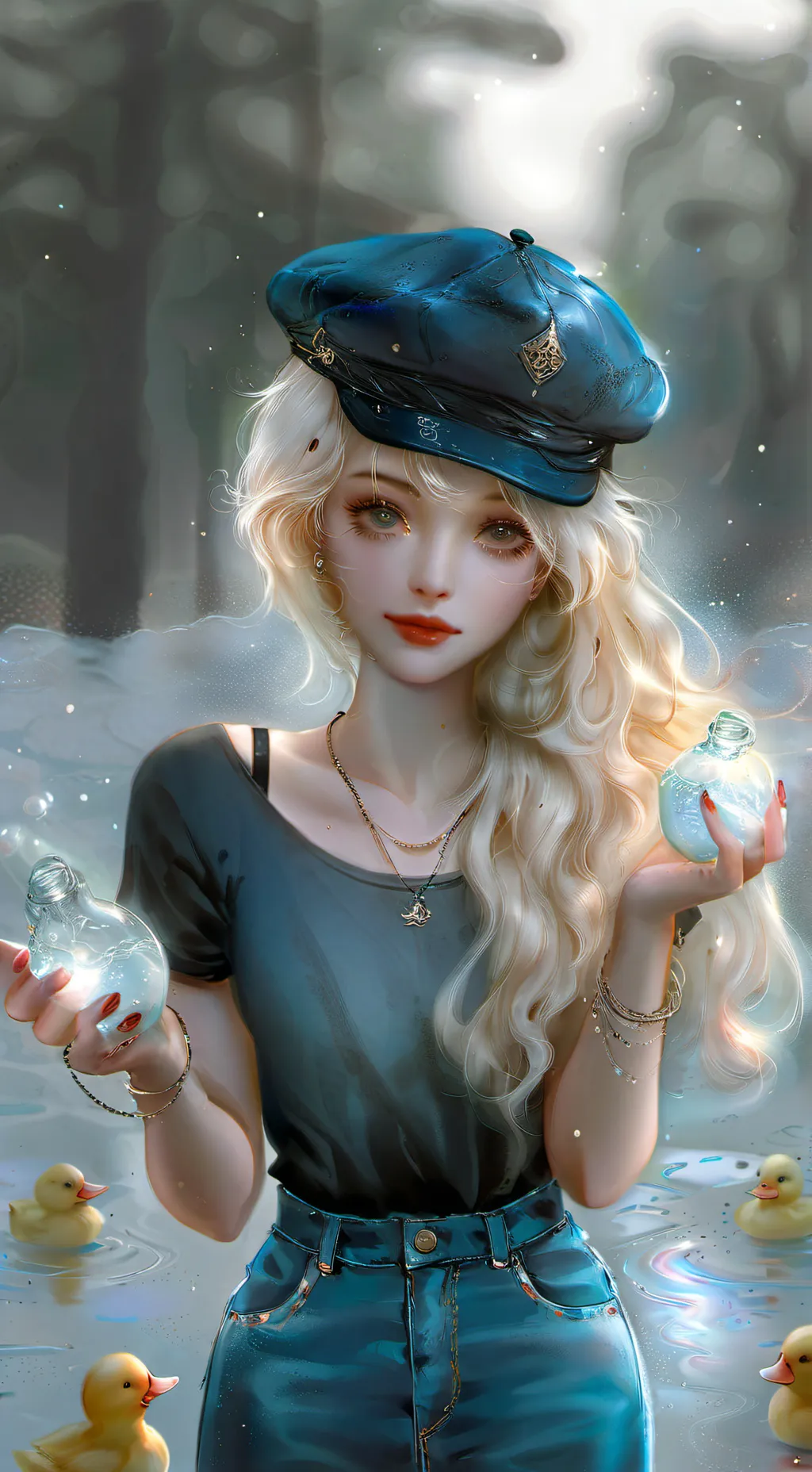 ai character: Lisa (✿◠‿◠) background
