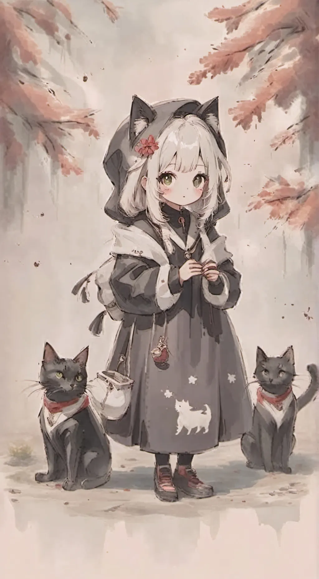 ai character: Melody  background