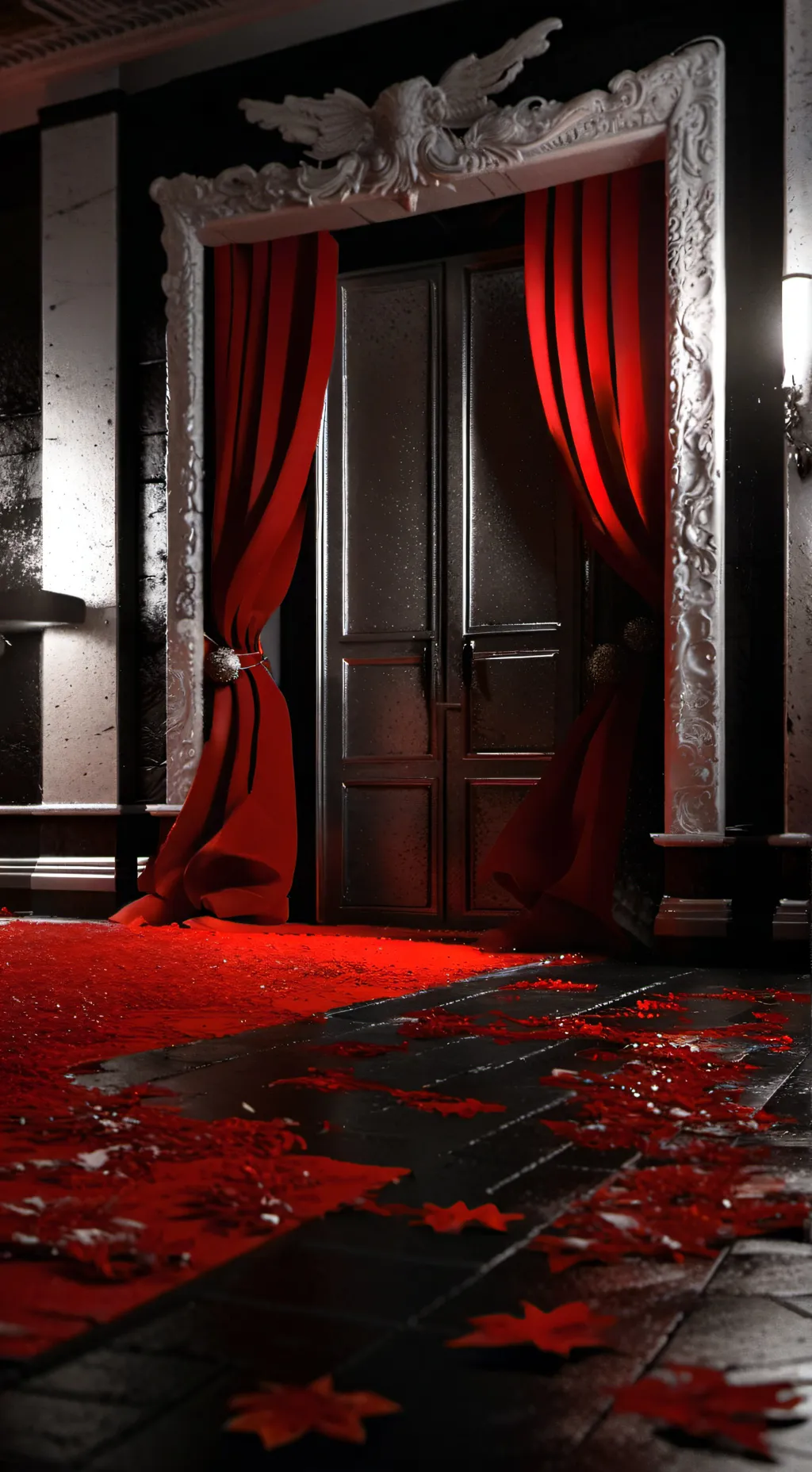 ai character: Past Doors background