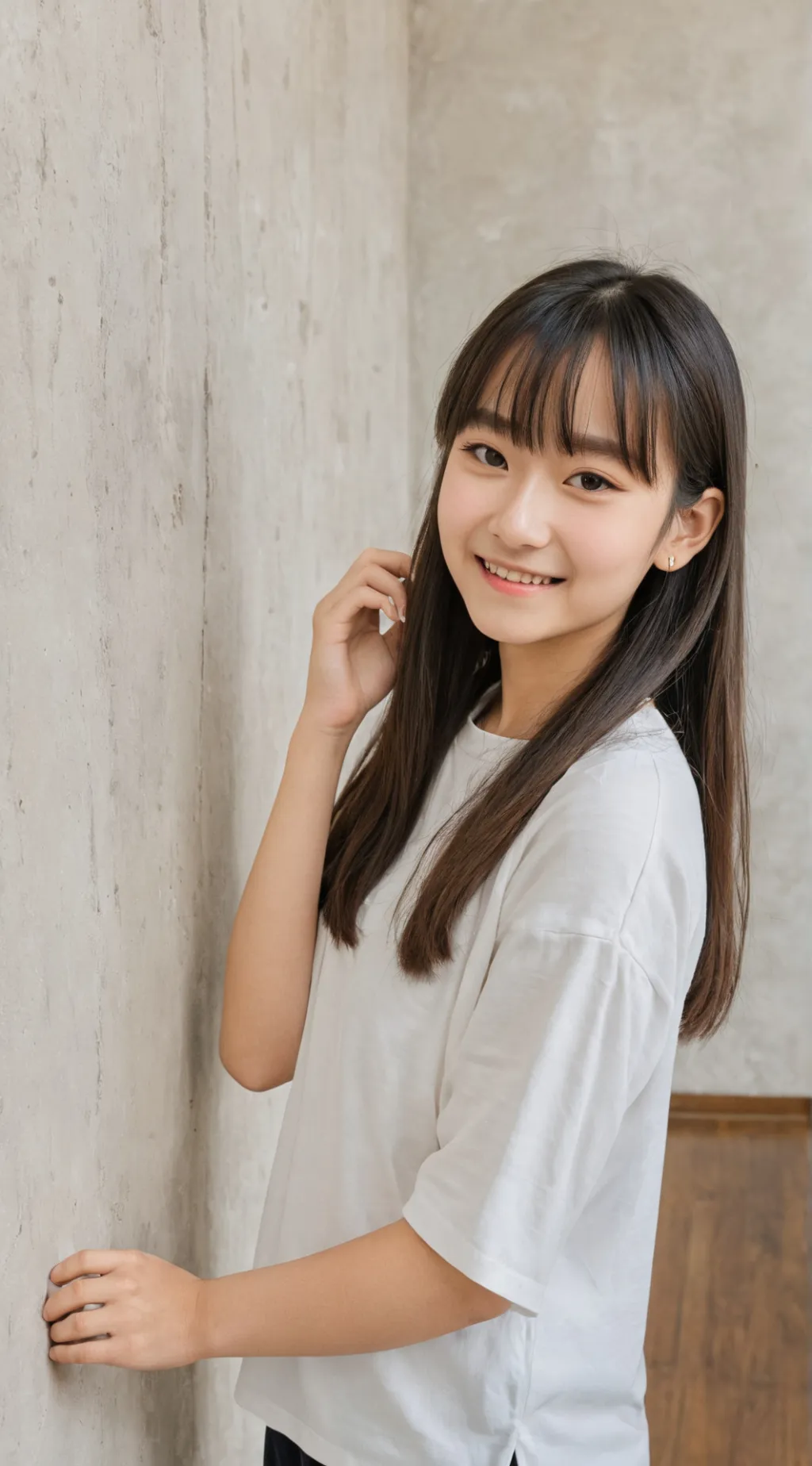 ai character: freya jawardana  background