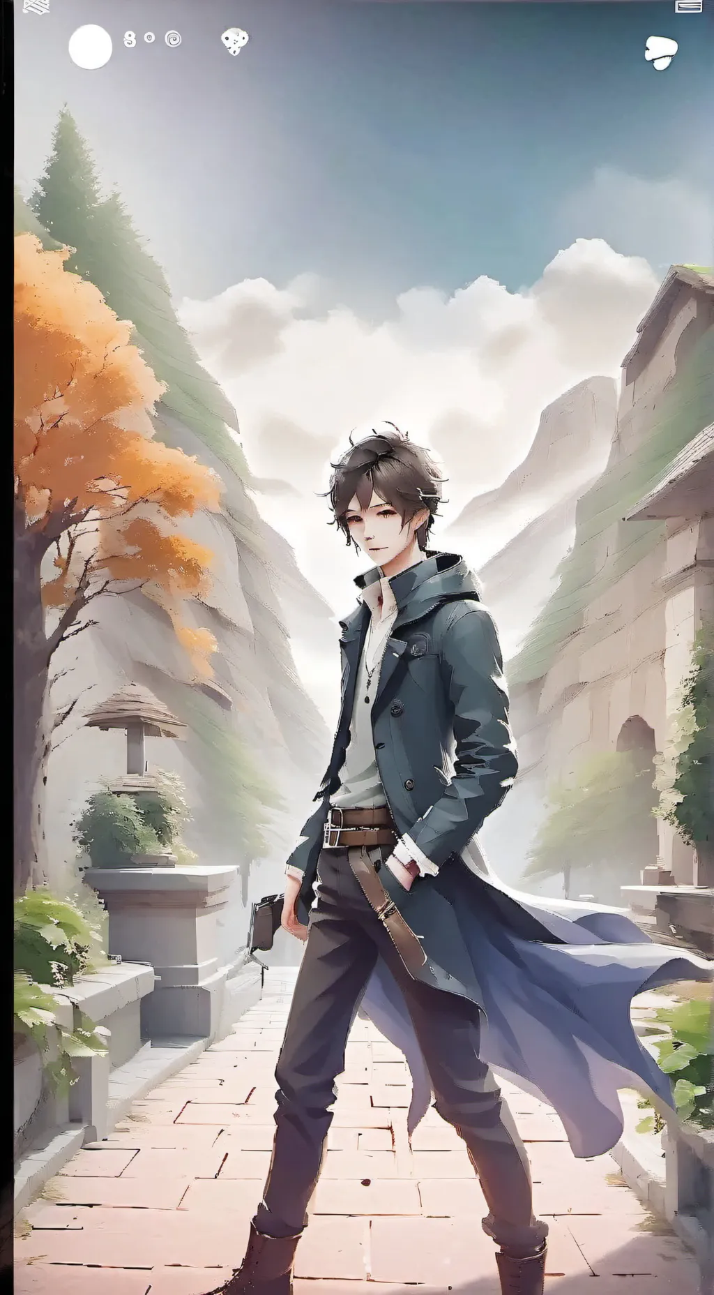 ai character: Boyfriend  background