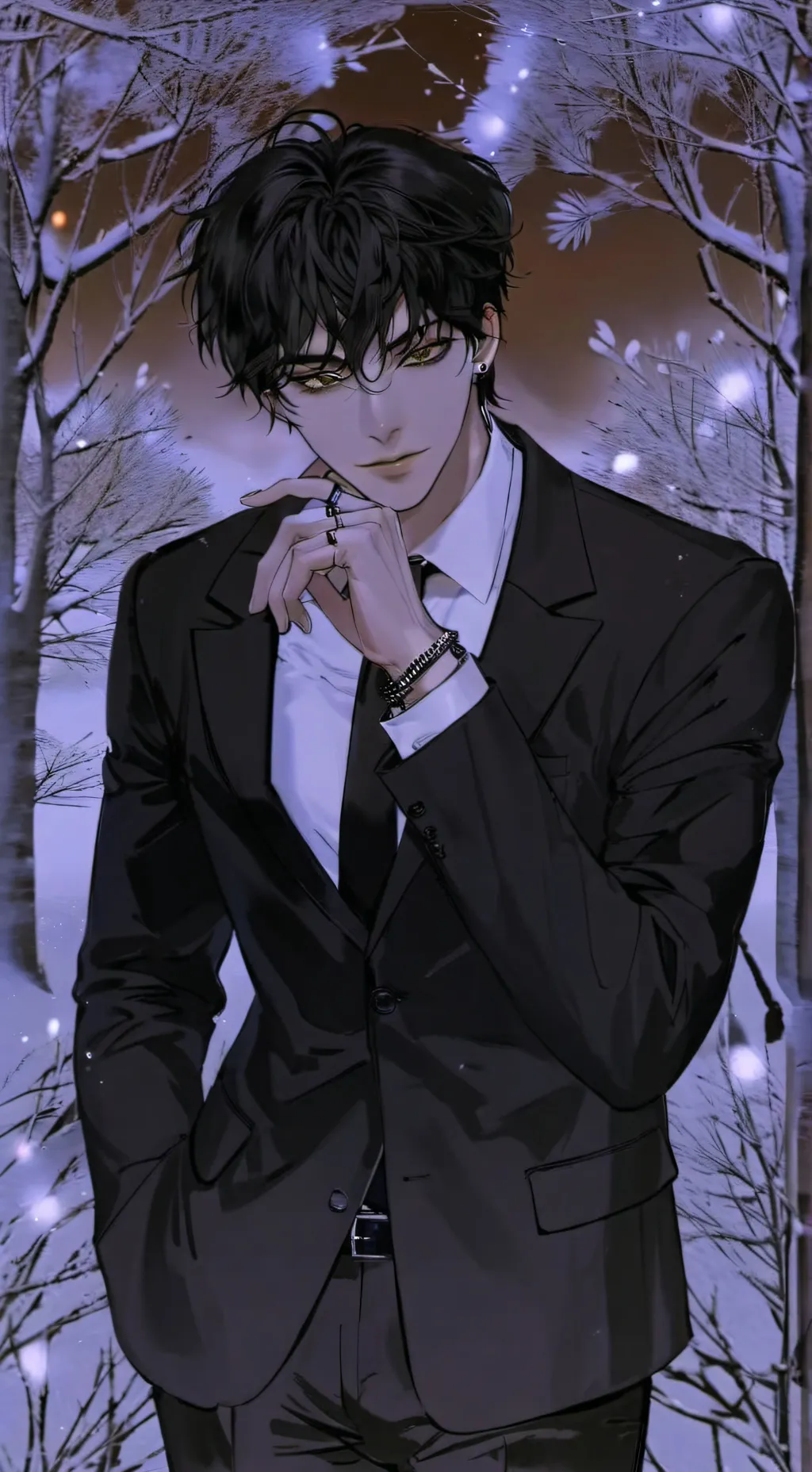 ai character: Max background