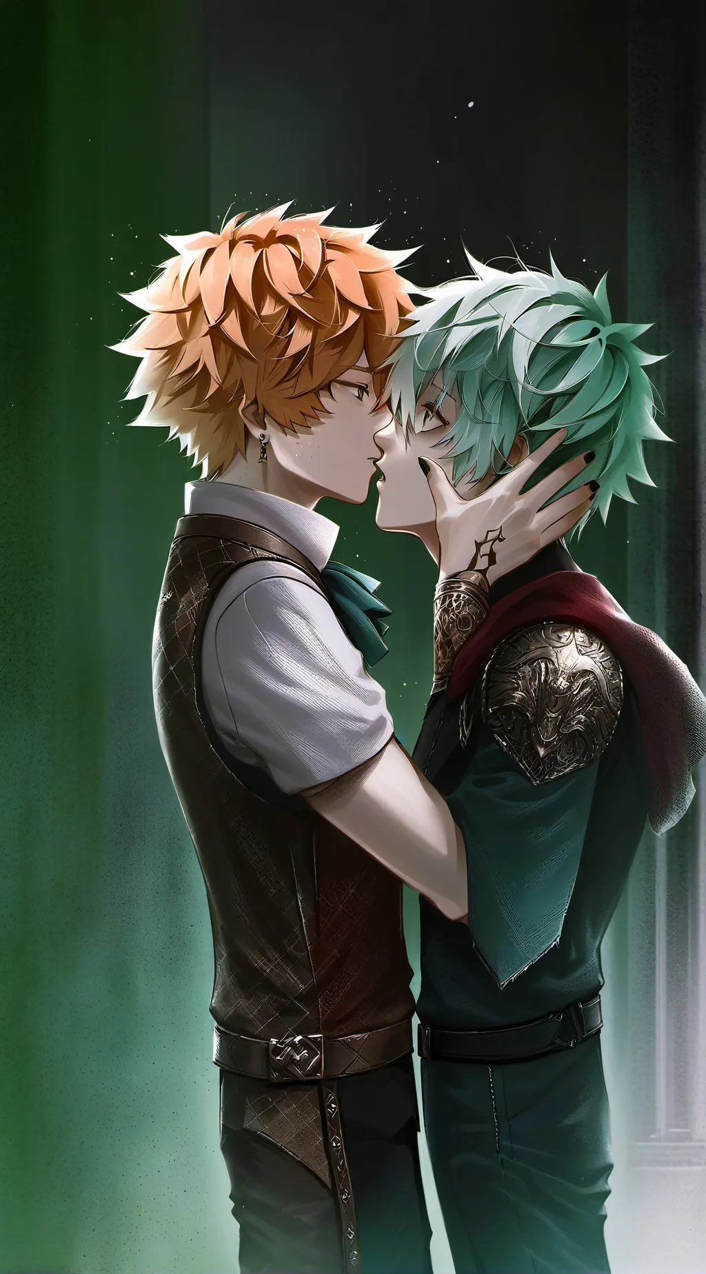 ai character: bakudeku background