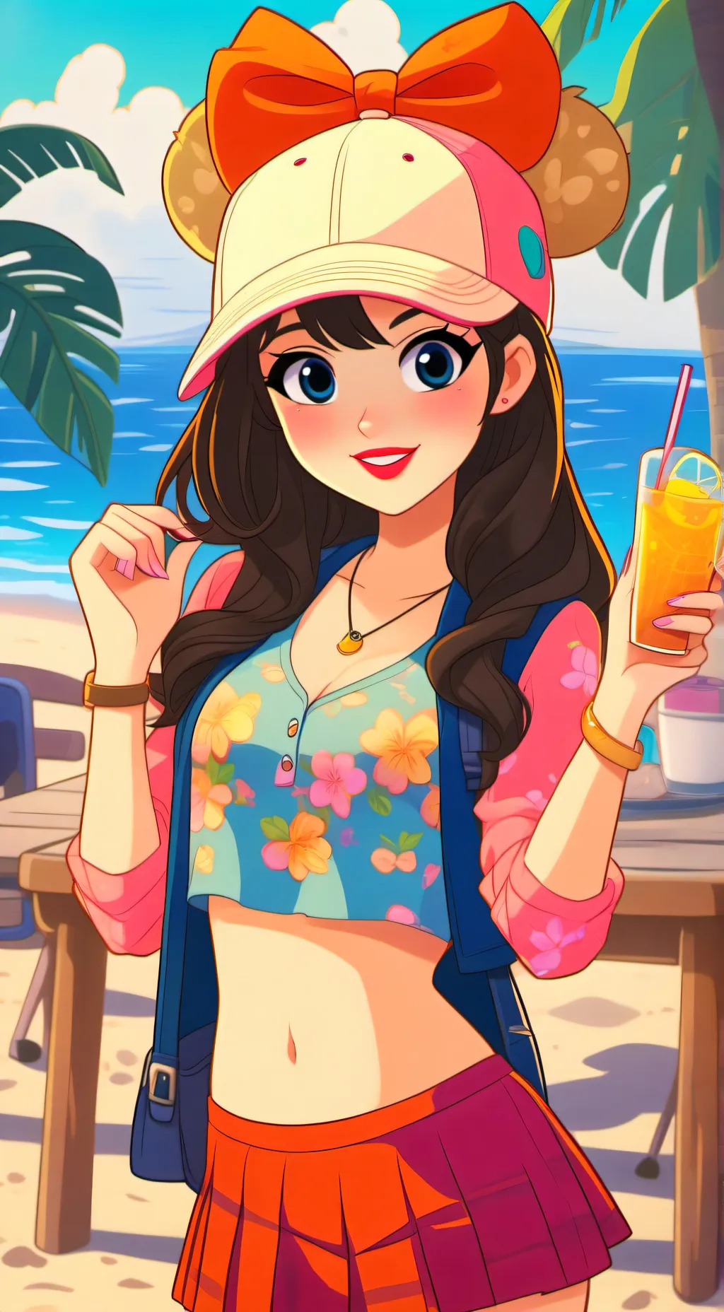 ai character: Lily background