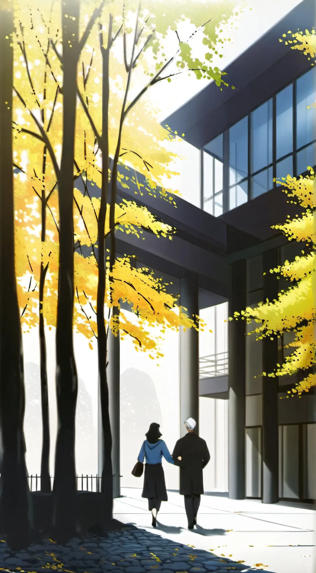 ai character: MHA x KNY background