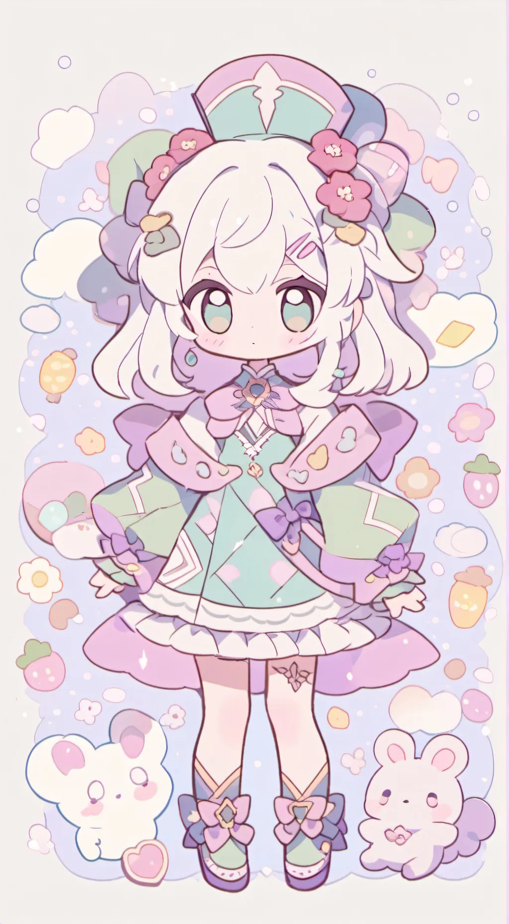 ai character: tu hermana bebe background
